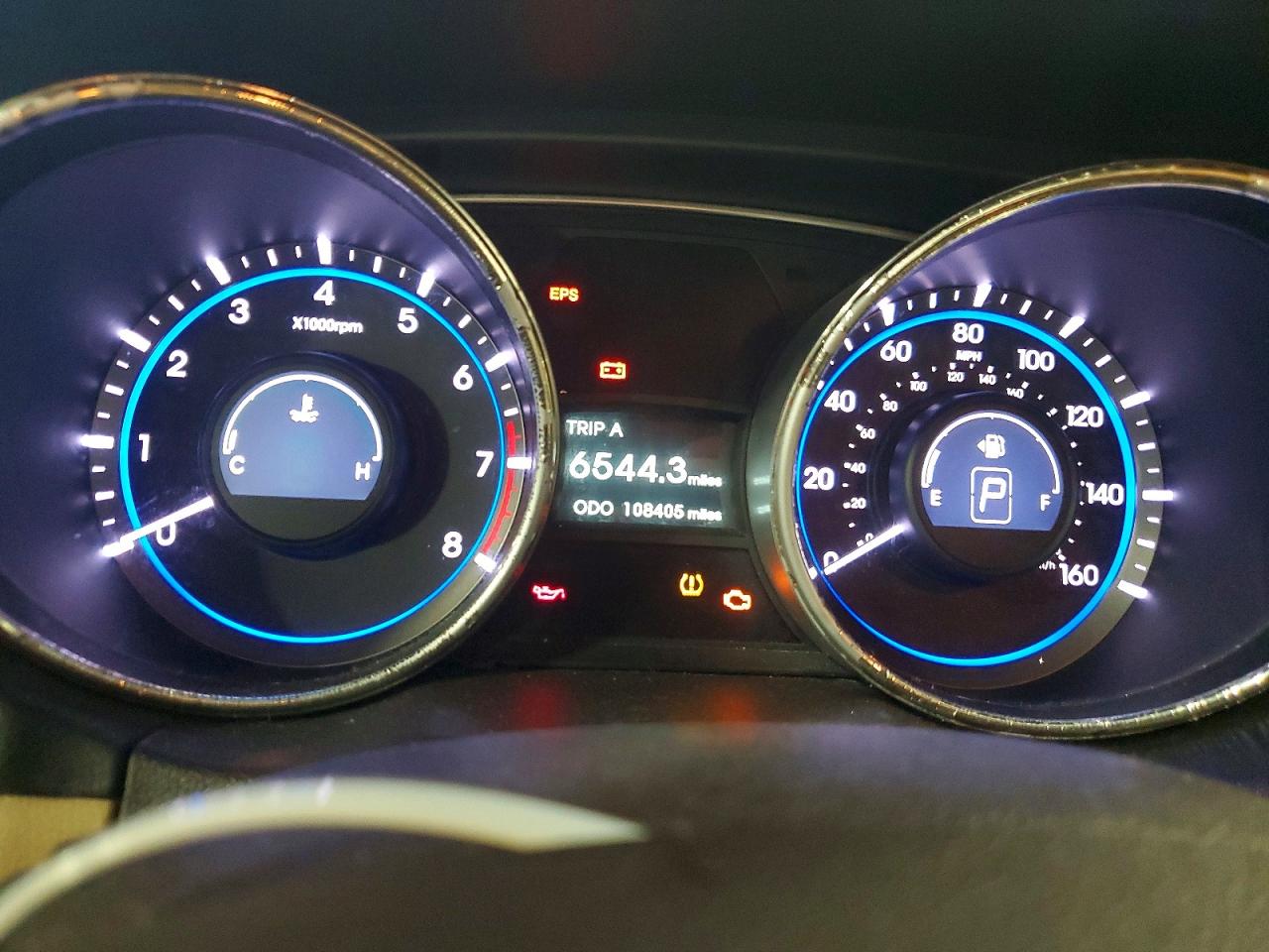 2011 Hyundai Sonata Gls Желто-коричневый vin: 5NPEB4AC7BH171494