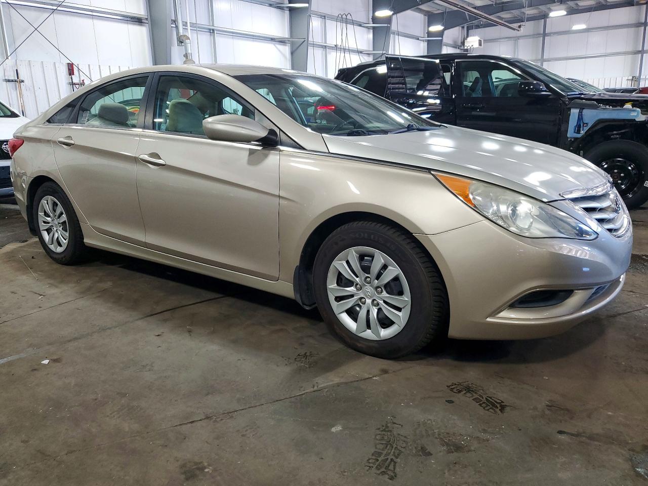 2011 Hyundai Sonata Gls Желто-коричневый vin: 5NPEB4AC7BH171494