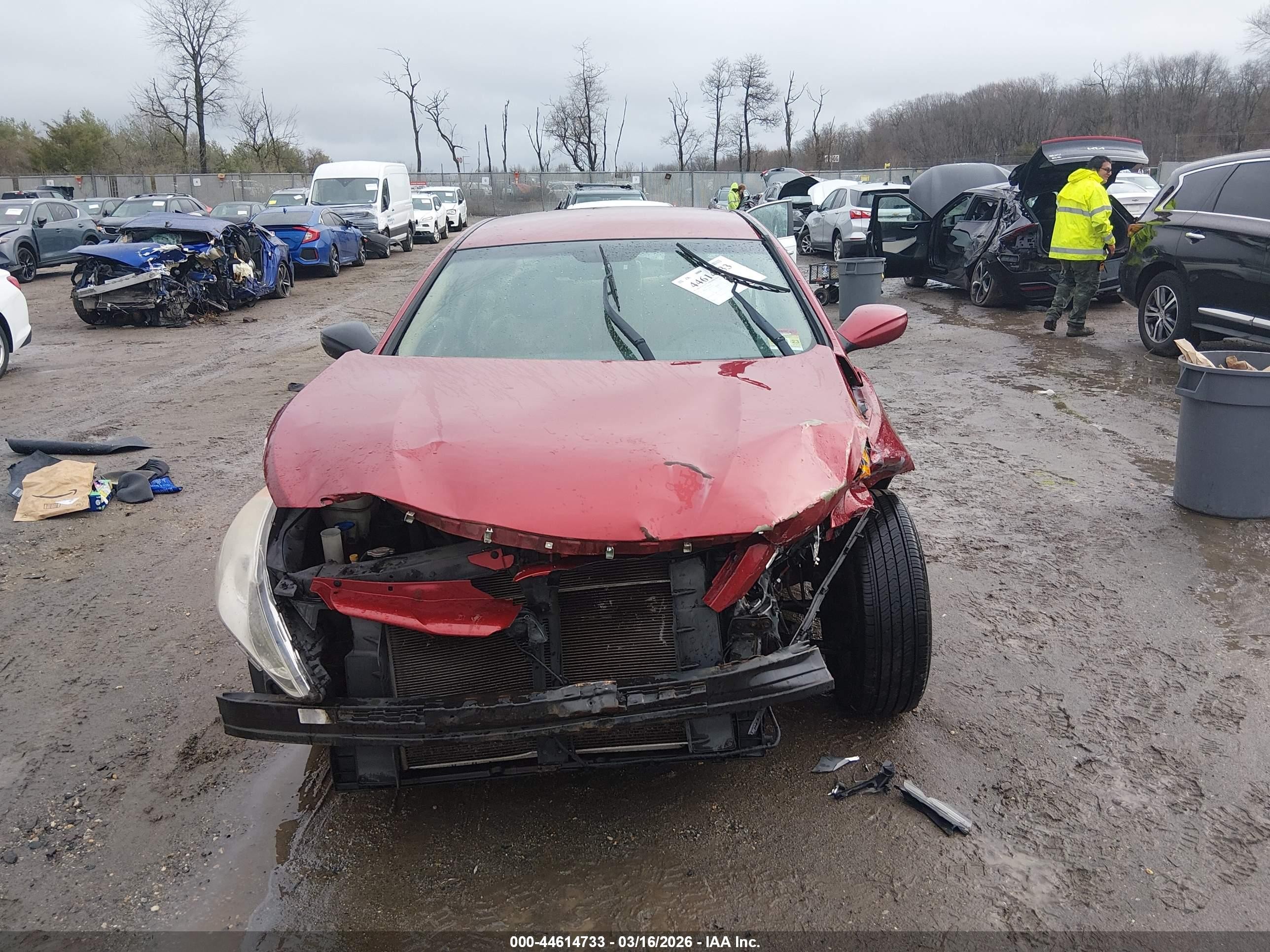 2011 Hyundai Sonata Gls Красный vin: 5NPEB4AC7BH171821