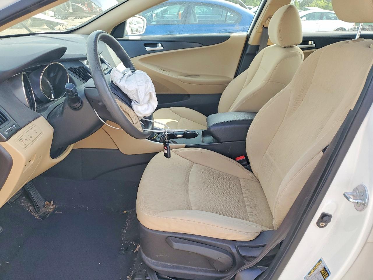 2011 Hyundai Sonata Gls White vin: 5NPEB4AC7BH180308