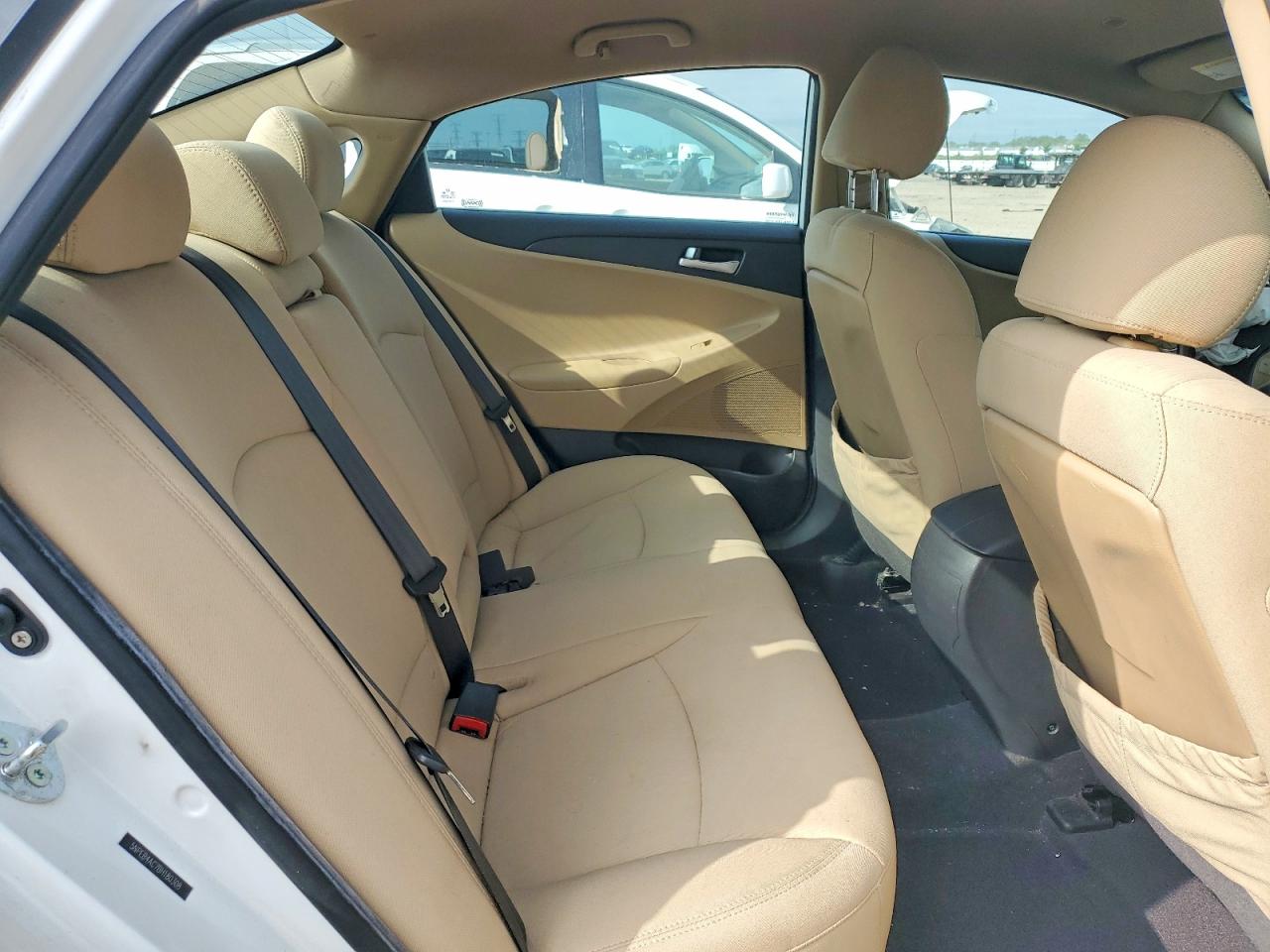 2011 Hyundai Sonata Gls White vin: 5NPEB4AC7BH180308