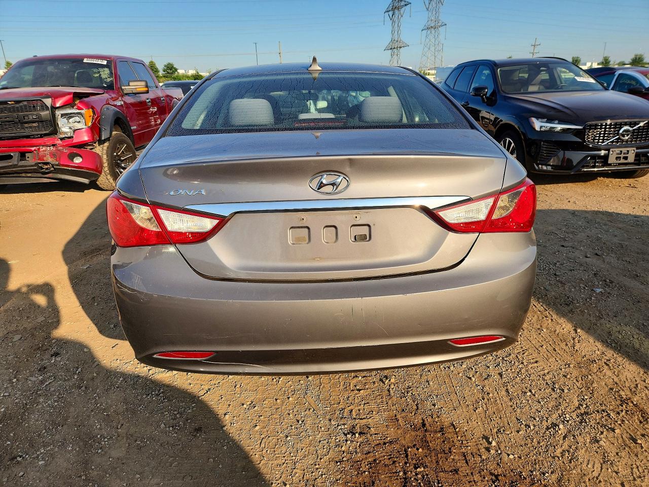2011 Hyundai Sonata Gls Gray vin: 5NPEB4AC7BH194936