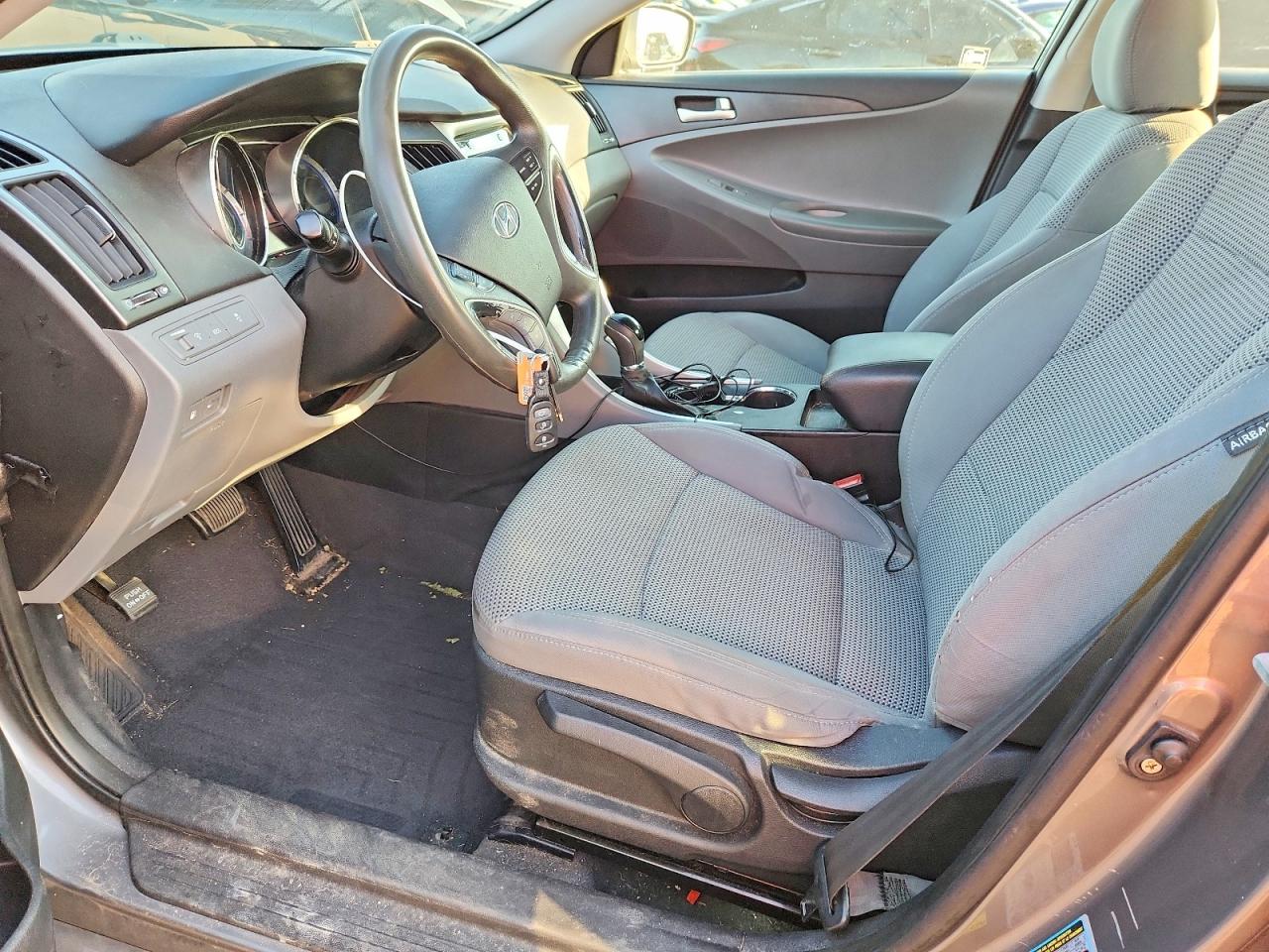 2011 Hyundai Sonata Gls Gray vin: 5NPEB4AC7BH194936