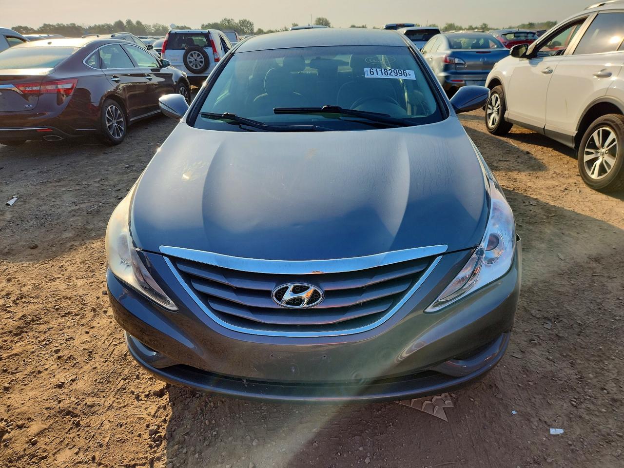 2011 Hyundai Sonata Gls Gray vin: 5NPEB4AC7BH194936