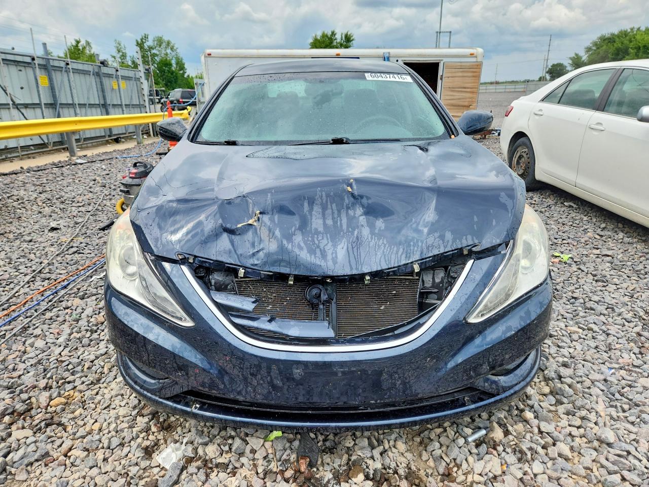 2011 Hyundai Sonata Gls Синий vin: 5NPEB4AC7BH201688