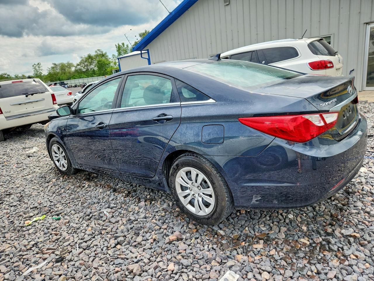 2011 Hyundai Sonata Gls Синий vin: 5NPEB4AC7BH201688