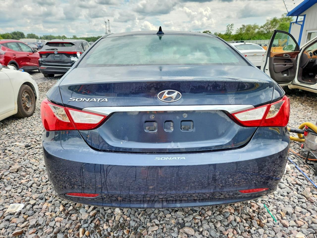 2011 Hyundai Sonata Gls Синий vin: 5NPEB4AC7BH201688