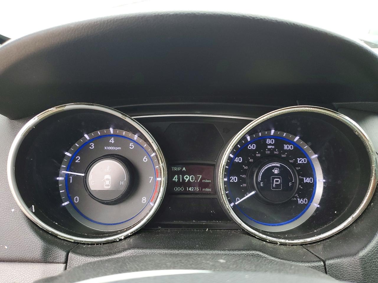 2011 Hyundai Sonata Gls Black vin: 5NPEB4AC7BH203988