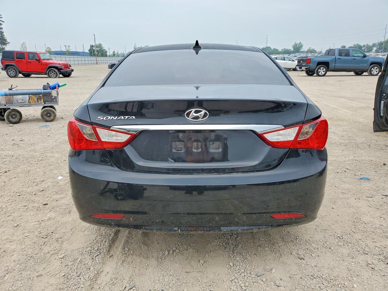2011 Hyundai Sonata Gls Black vin: 5NPEB4AC7BH203988
