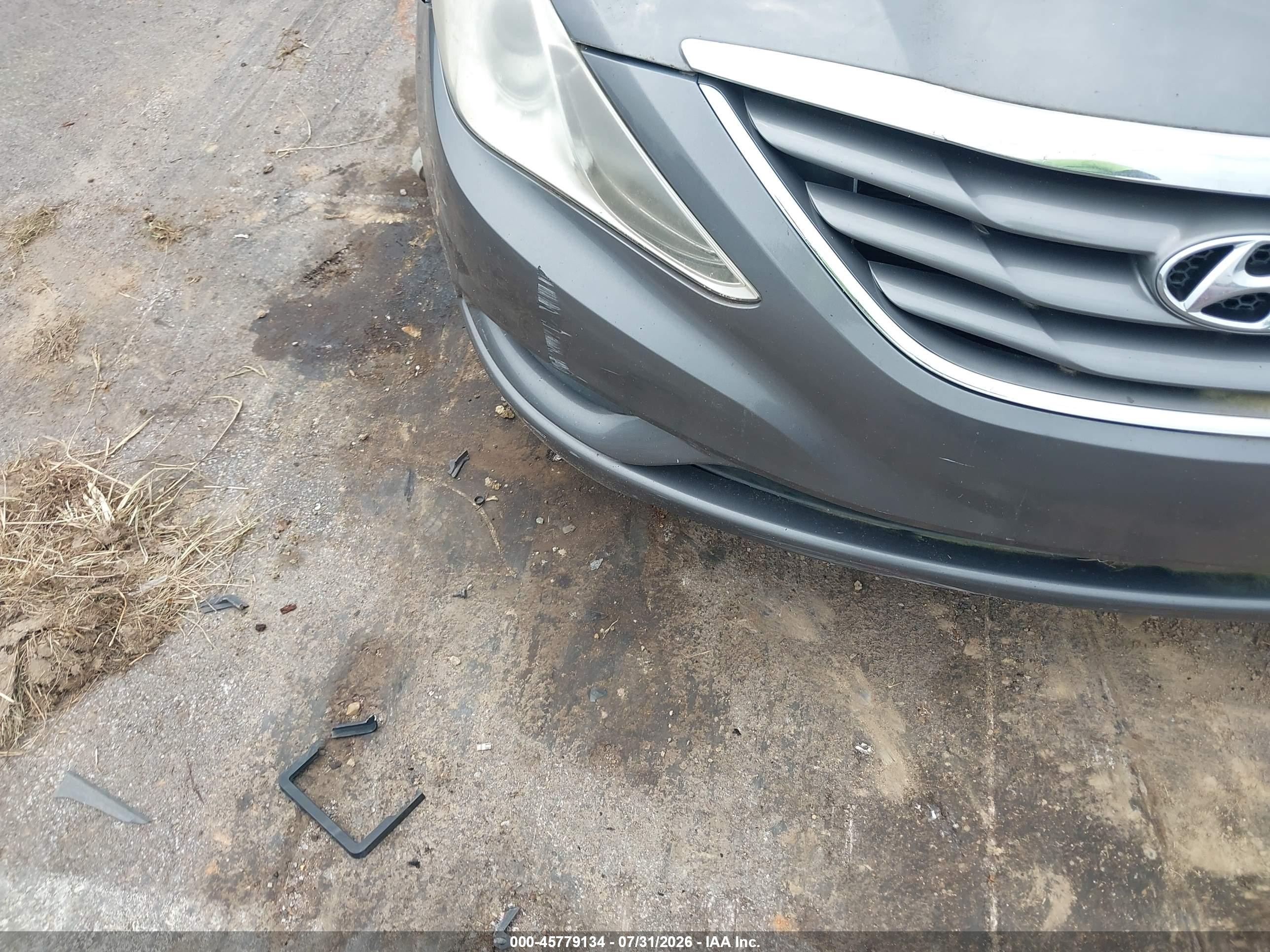 2011 Hyundai Sonata Gls Gray vin: 5NPEB4AC7BH206339