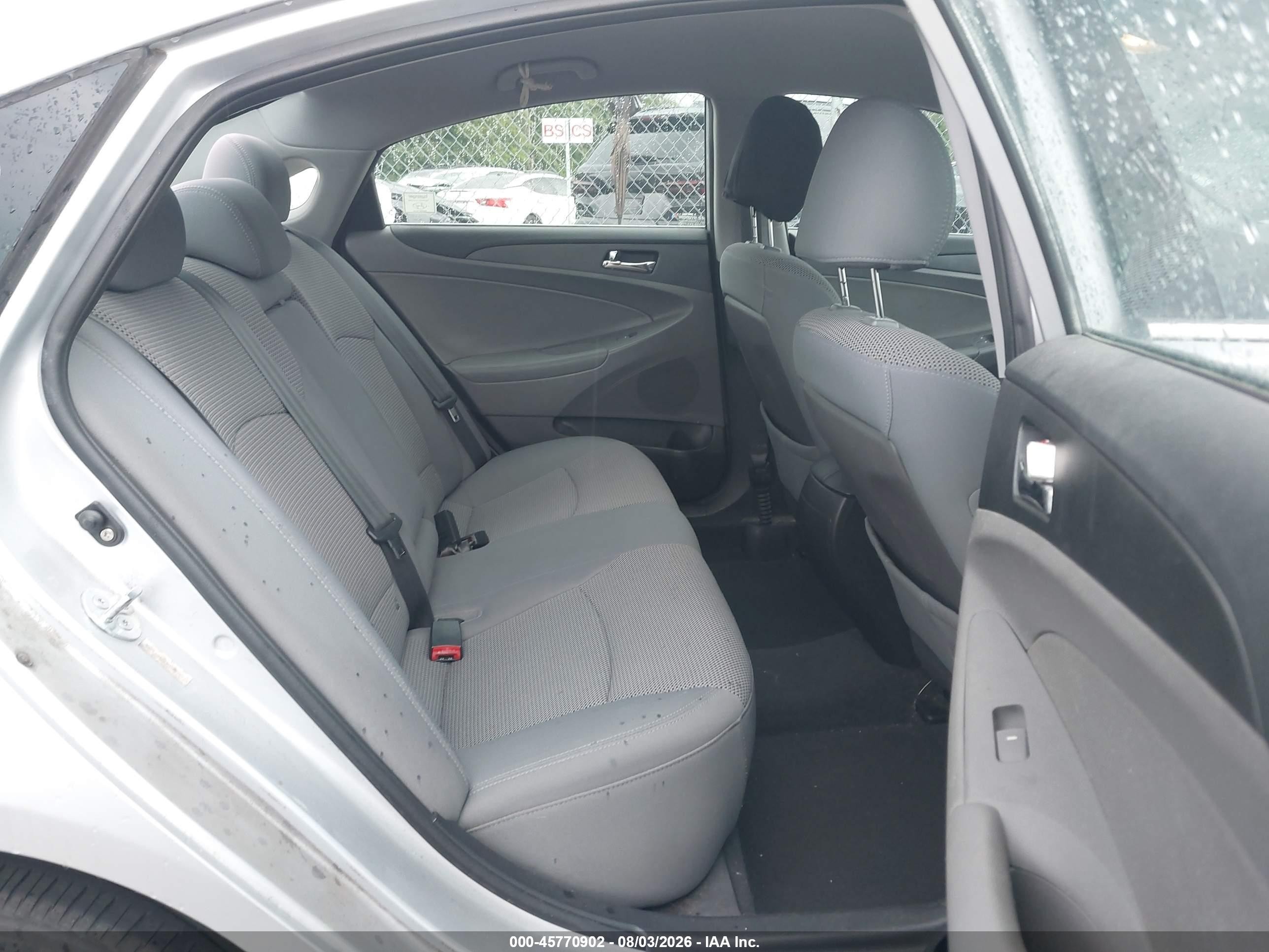 2011 Hyundai Sonata Gls Серый vin: 5NPEB4AC7BH207362
