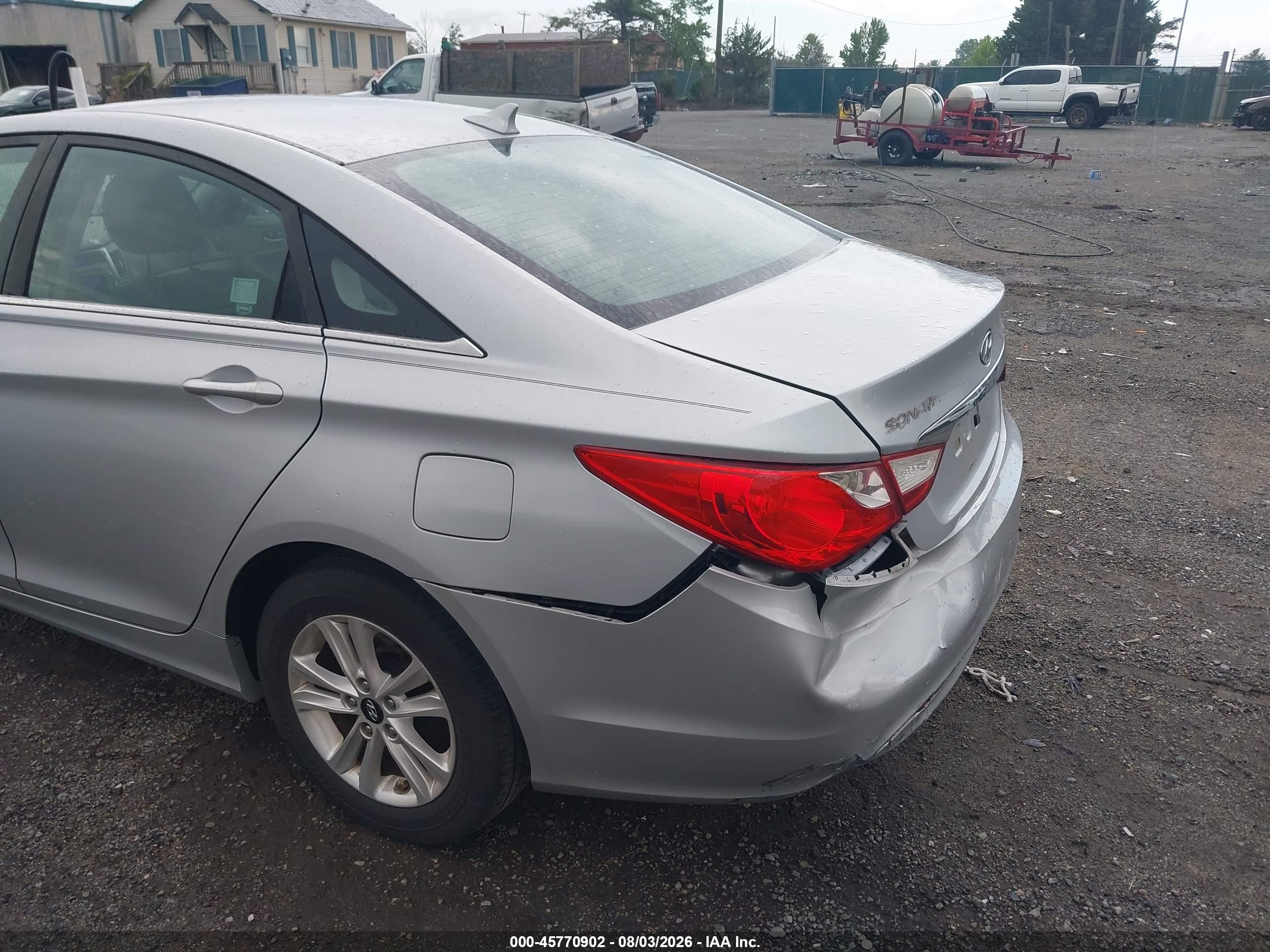 2011 Hyundai Sonata Gls Серый vin: 5NPEB4AC7BH207362