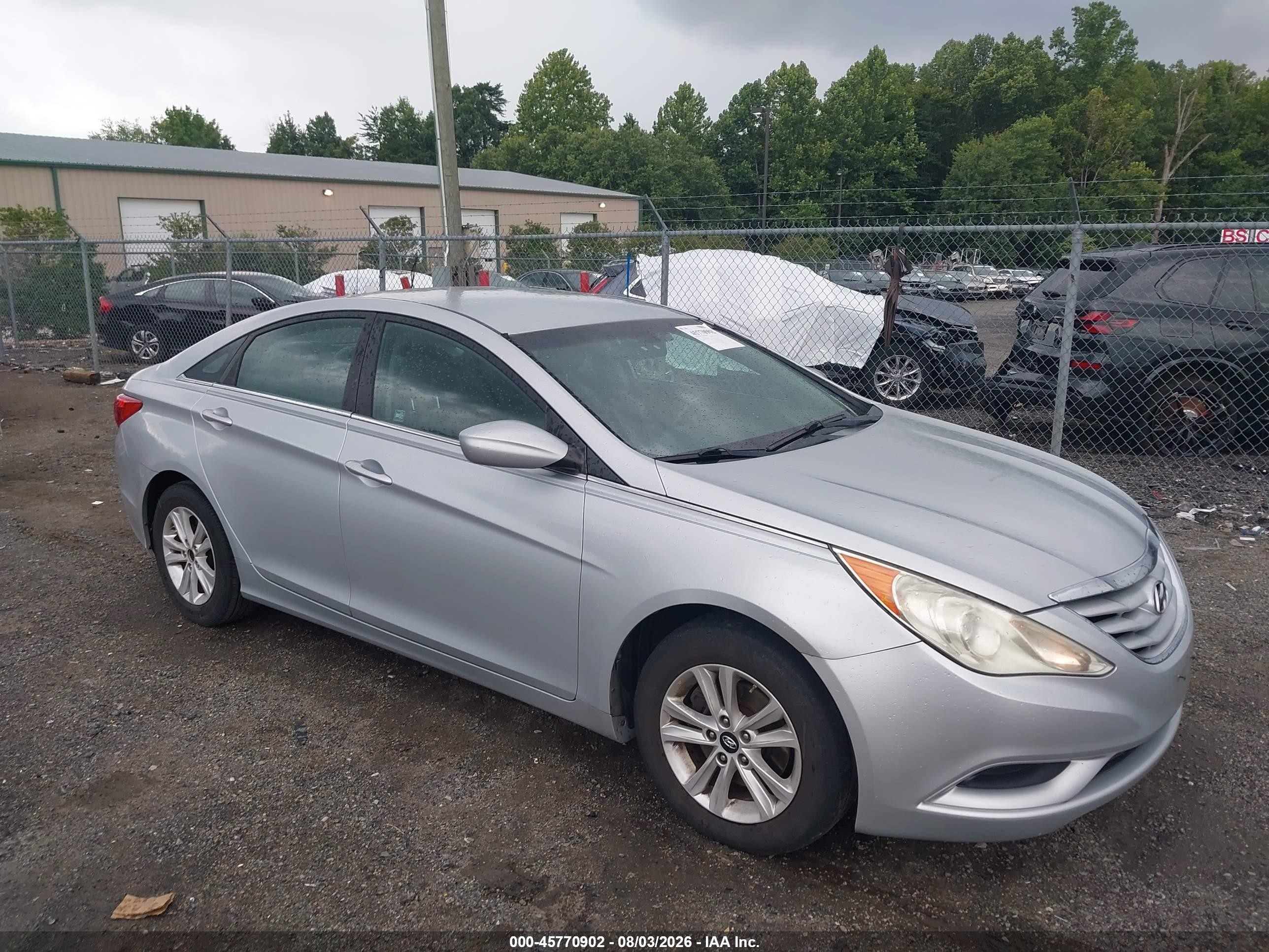 2011 Hyundai Sonata Gls Gray vin: 5NPEB4AC7BH207362