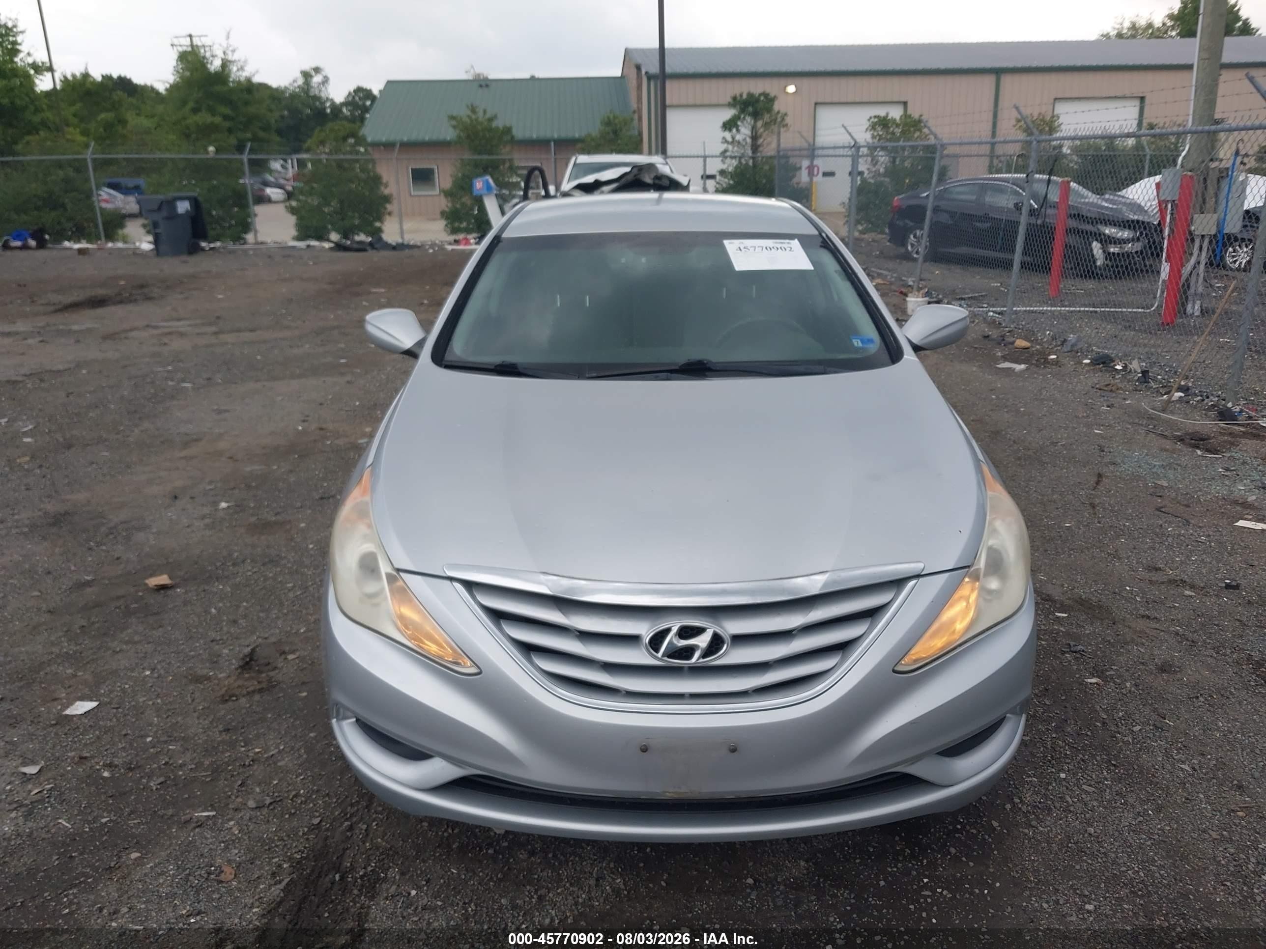 2011 Hyundai Sonata Gls Серый vin: 5NPEB4AC7BH207362