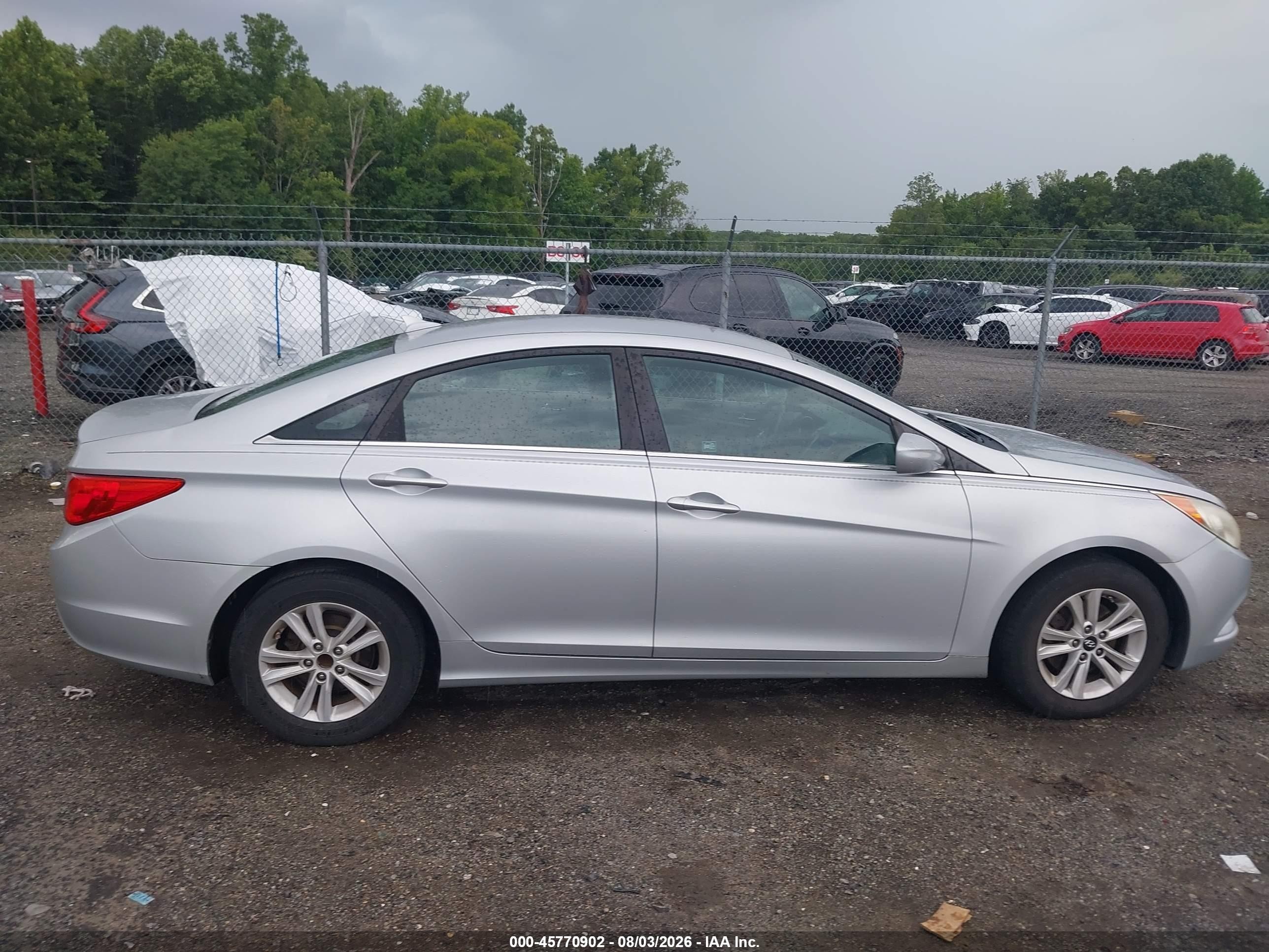 2011 Hyundai Sonata Gls Серый vin: 5NPEB4AC7BH207362