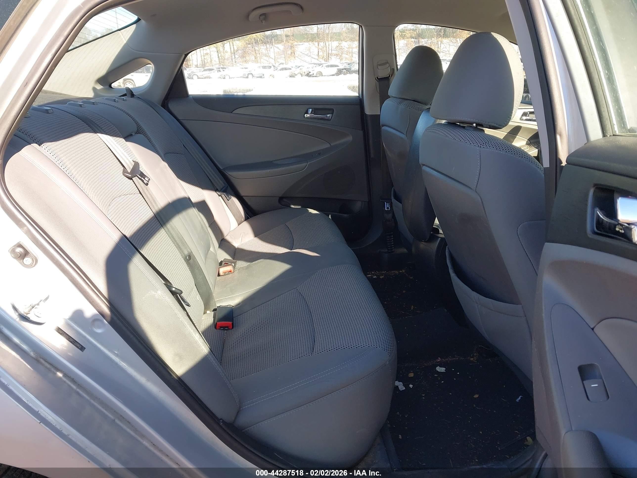 2011 Hyundai Sonata Gls Silver vin: 5NPEB4AC7BH220967