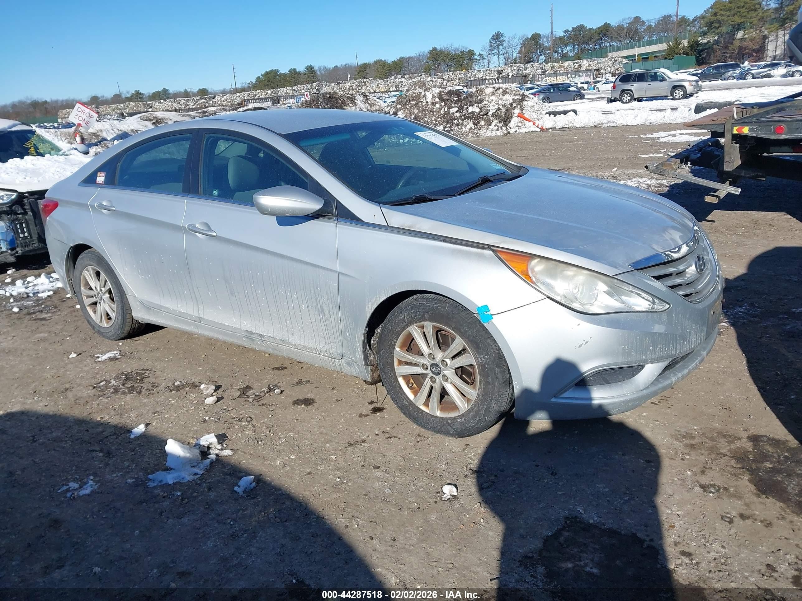 2011 Hyundai Sonata Gls Серебряный vin: 5NPEB4AC7BH220967