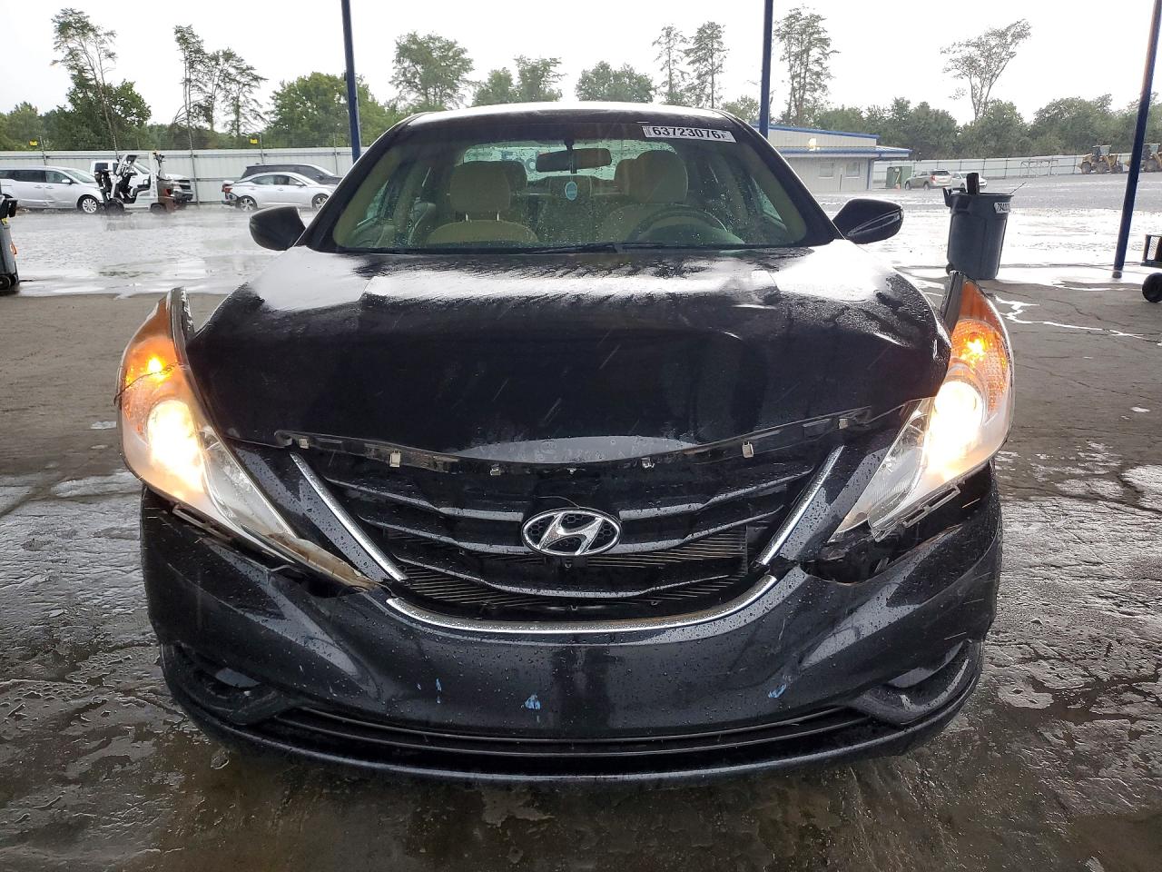 2011 Hyundai Sonata Gls Black vin: 5NPEB4AC7BH233850