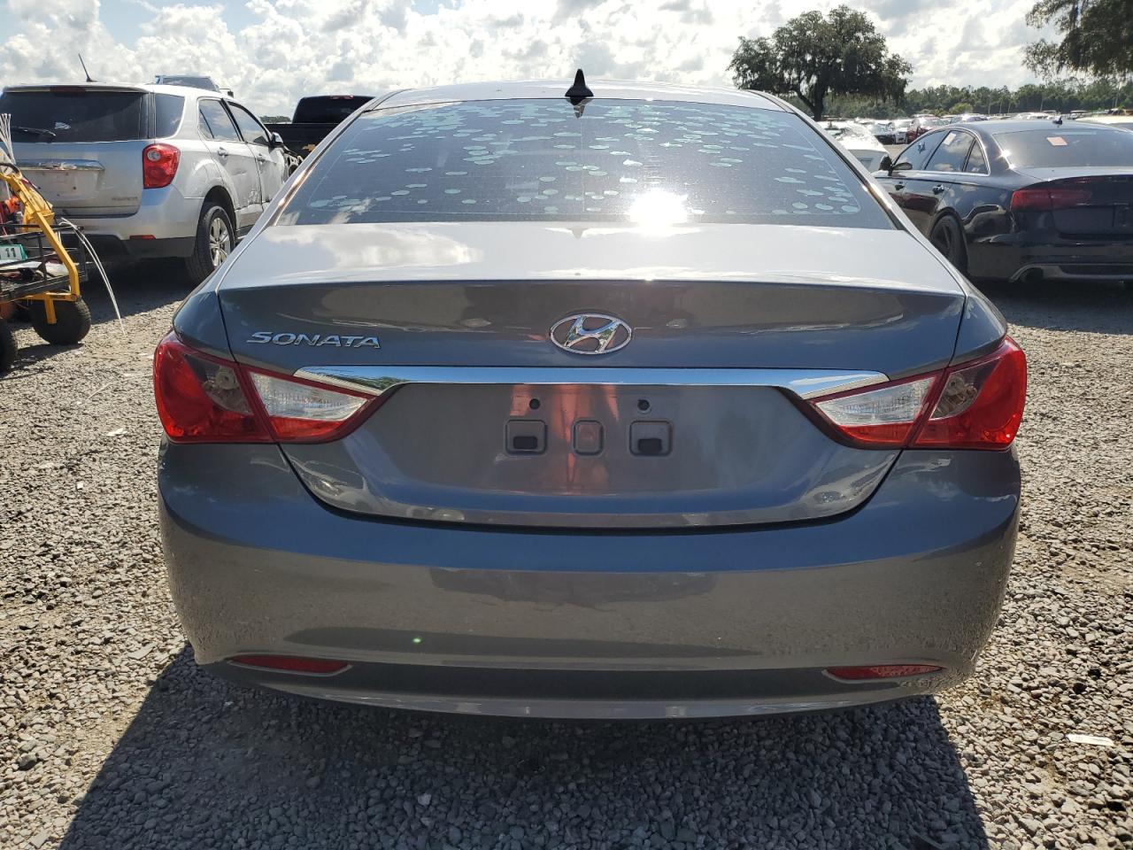 2011 Hyundai Sonata Gls Серый vin: 5NPEB4AC7BH241625