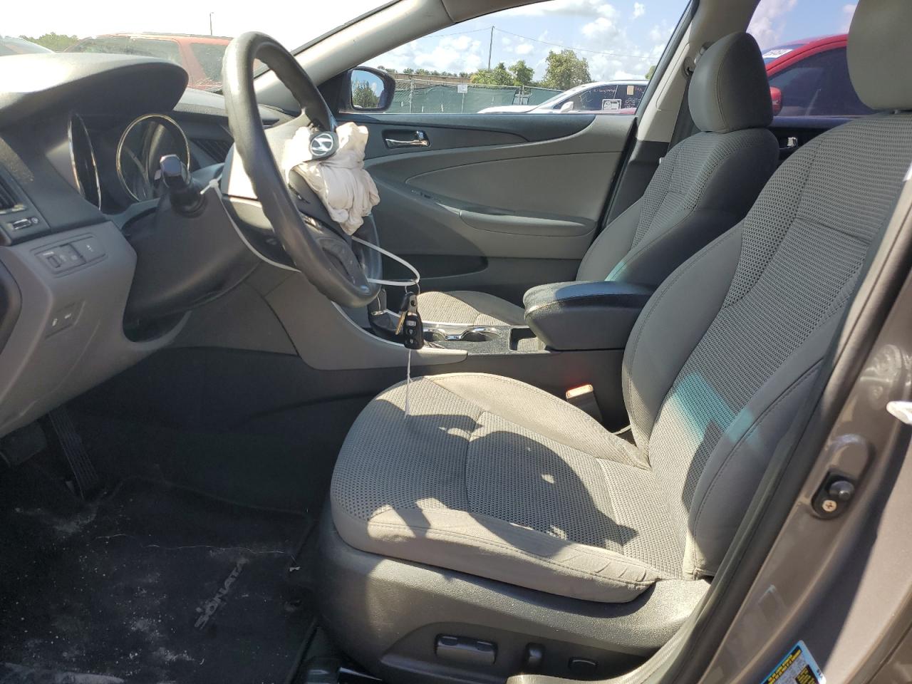 2011 Hyundai Sonata Gls Серый vin: 5NPEB4AC7BH241625