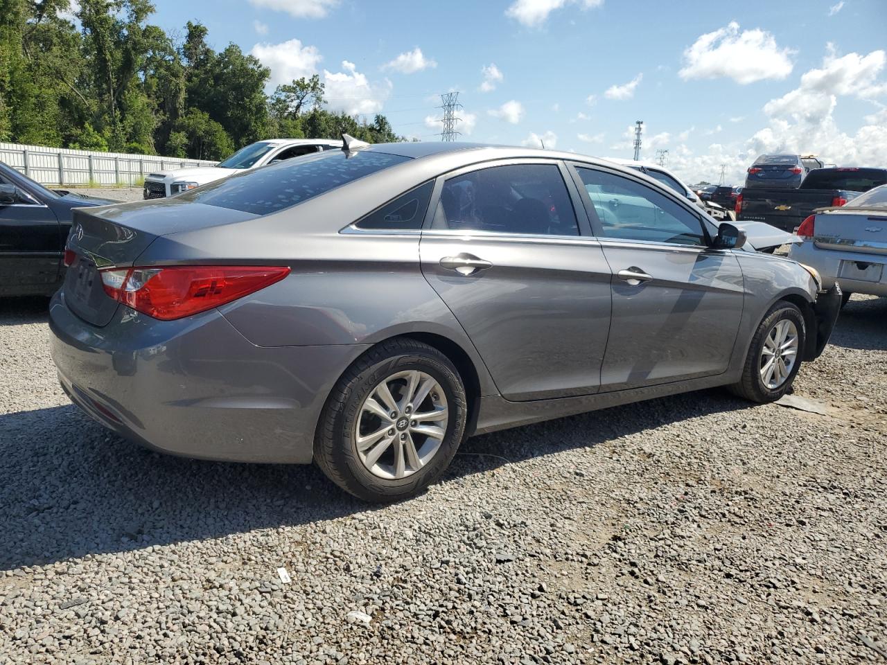 2011 Hyundai Sonata Gls Серый vin: 5NPEB4AC7BH241625