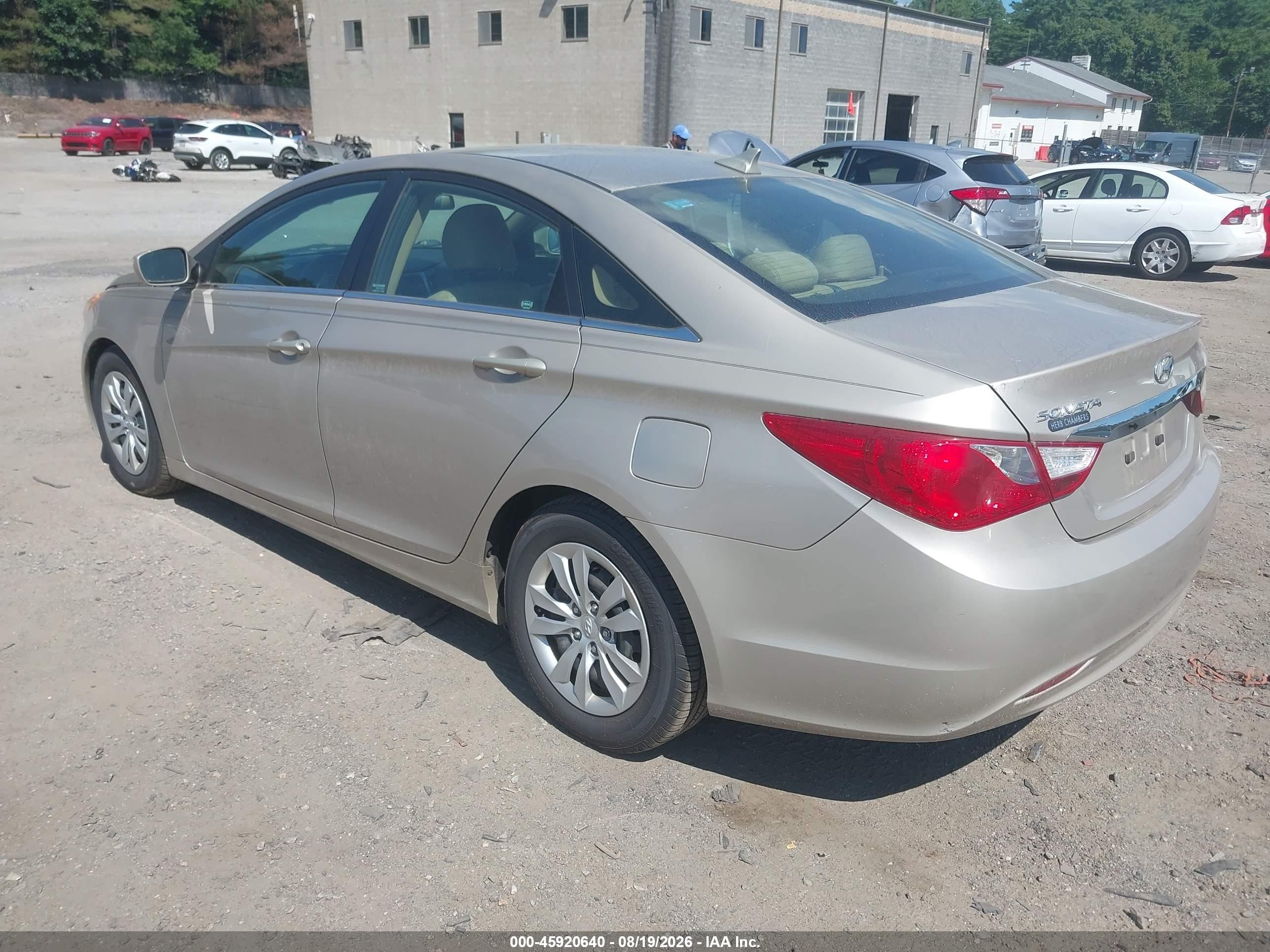 2011 Hyundai Sonata Gls Gold vin: 5NPEB4AC7BH245576