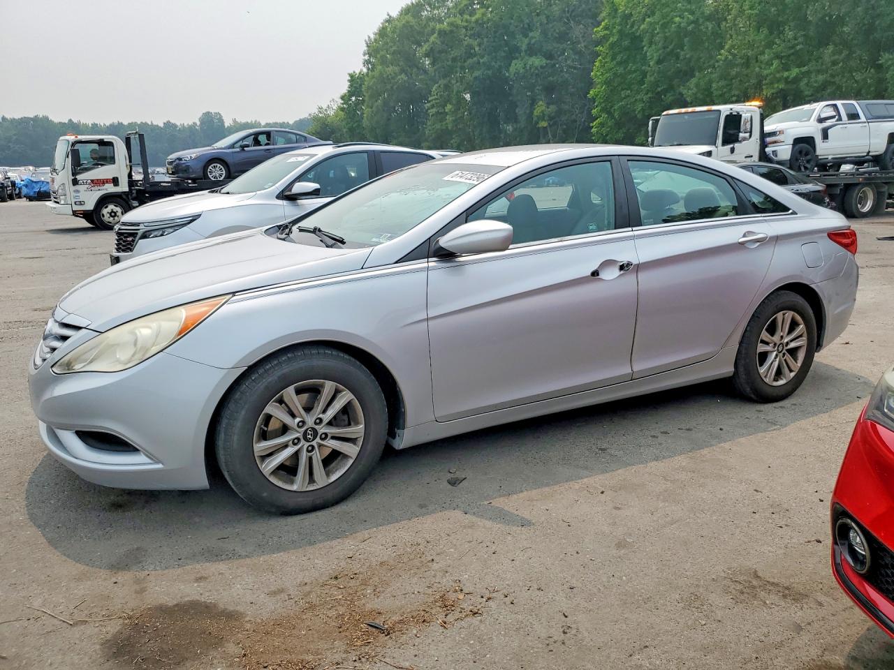 2011 Hyundai Sonata Gls Серебряный vin: 5NPEB4AC7BH247442