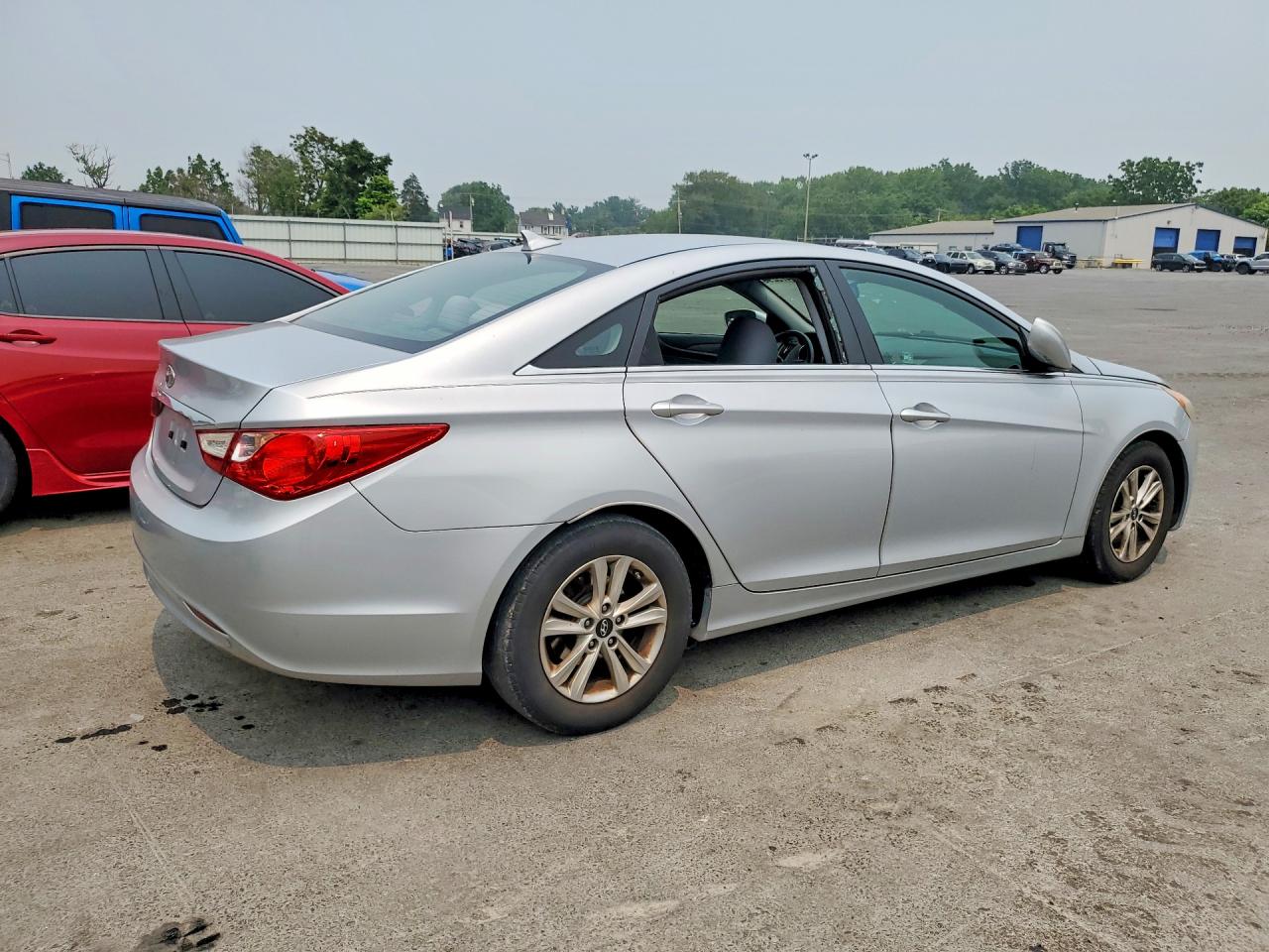 2011 Hyundai Sonata Gls Silver vin: 5NPEB4AC7BH247442