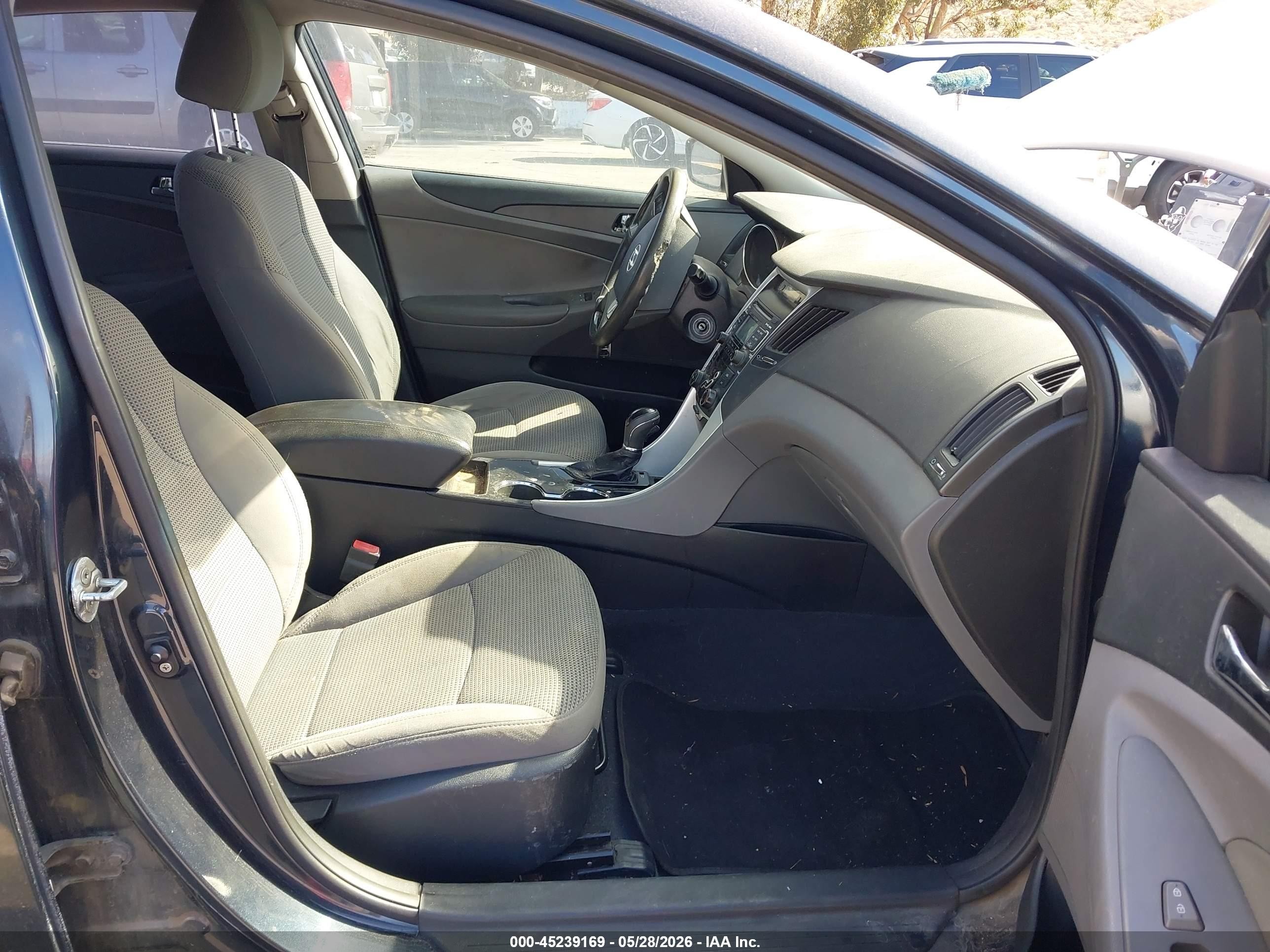2011 Hyundai Sonata Gls Серый vin: 5NPEB4AC7BH254990