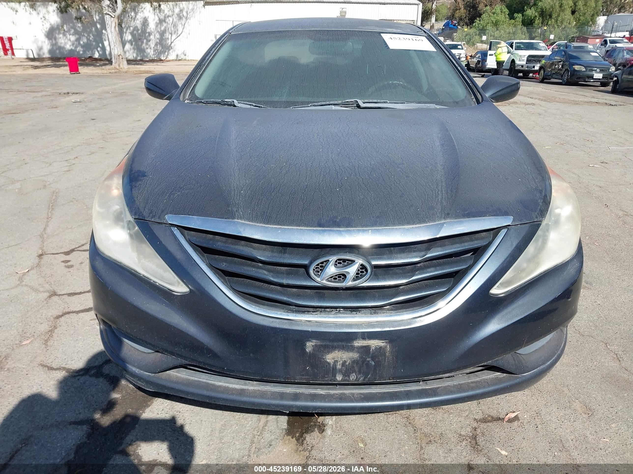 2011 Hyundai Sonata Gls Серый vin: 5NPEB4AC7BH254990
