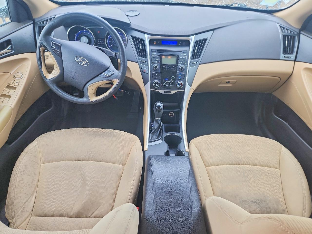 2011 Hyundai Sonata Gls White vin: 5NPEB4AC7BH258103