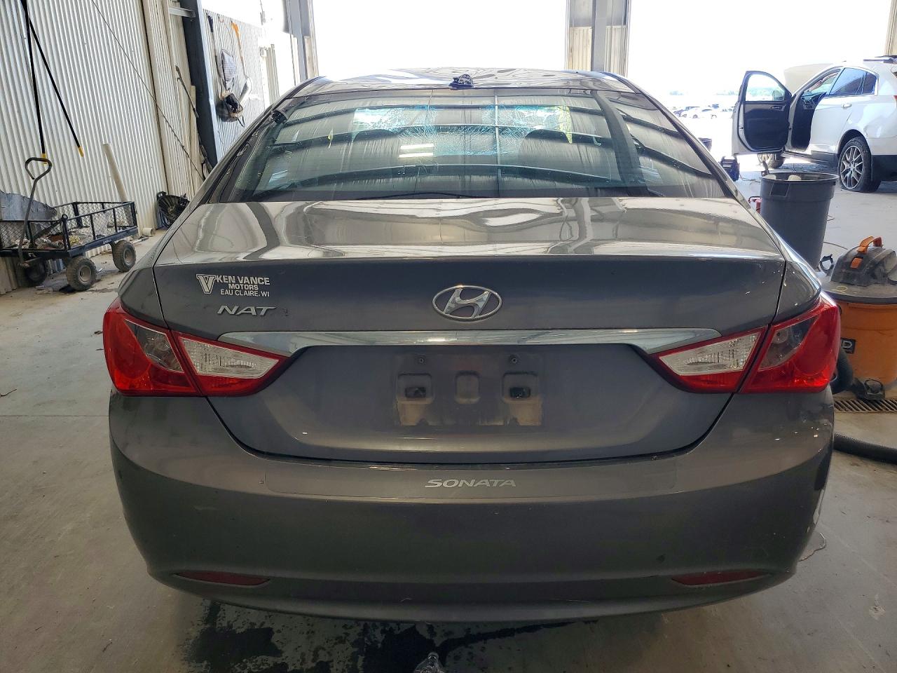 2011 Hyundai Sonata Gls Gray vin: 5NPEB4AC7BH258196