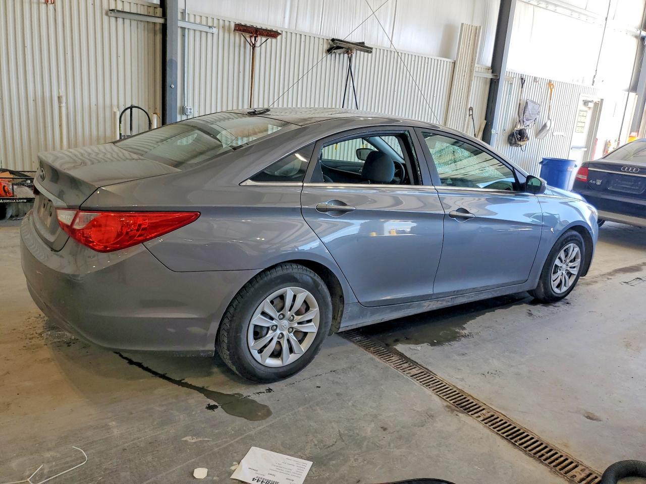 2011 Hyundai Sonata Gls Gray vin: 5NPEB4AC7BH258196