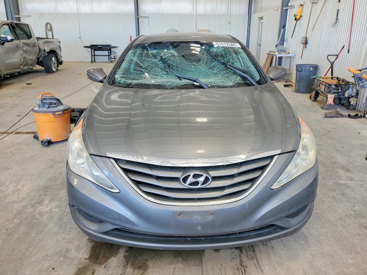 2011 Hyundai Sonata Gls Gray vin: 5NPEB4AC7BH258196