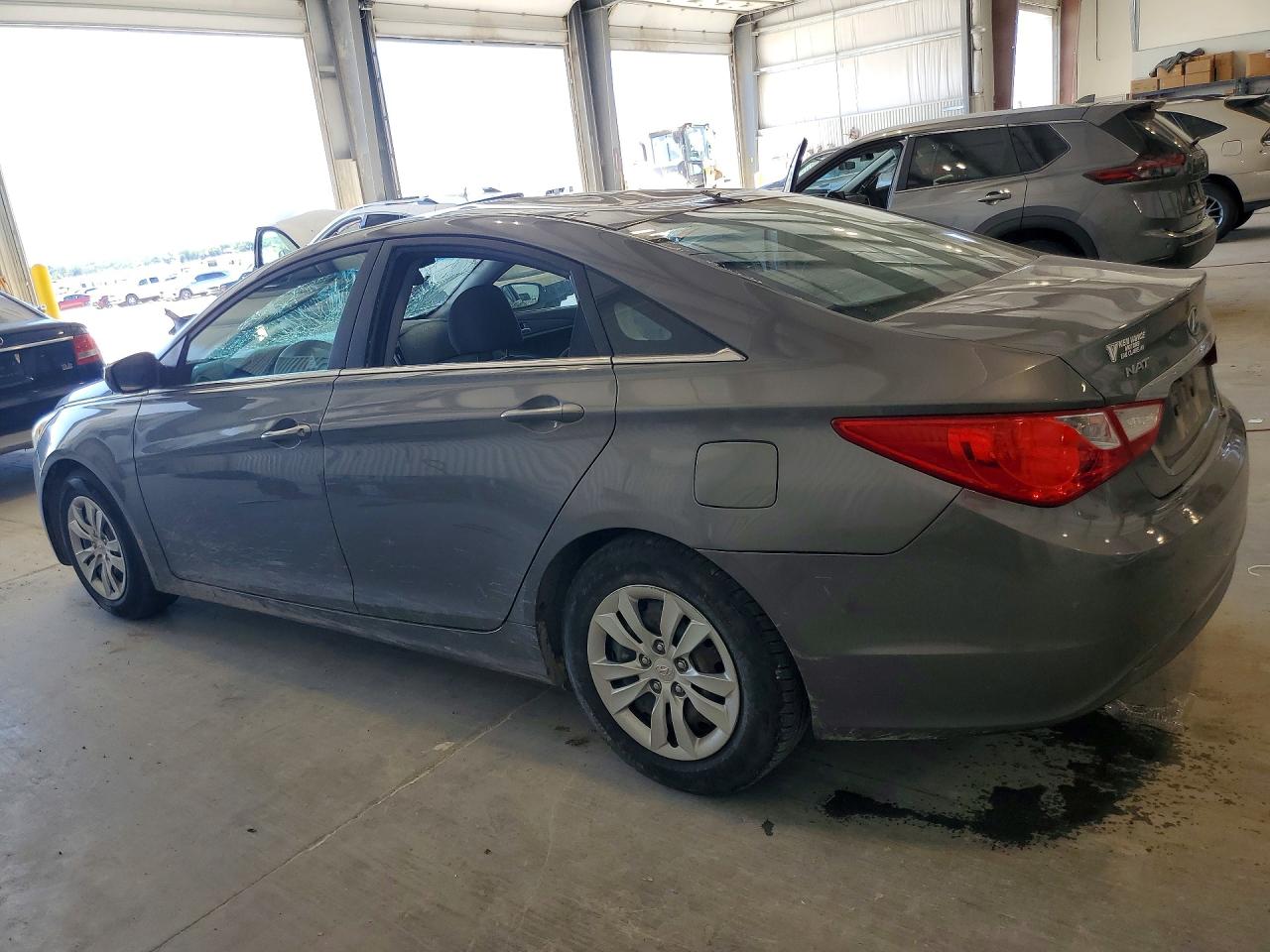 2011 Hyundai Sonata Gls Gray vin: 5NPEB4AC7BH258196