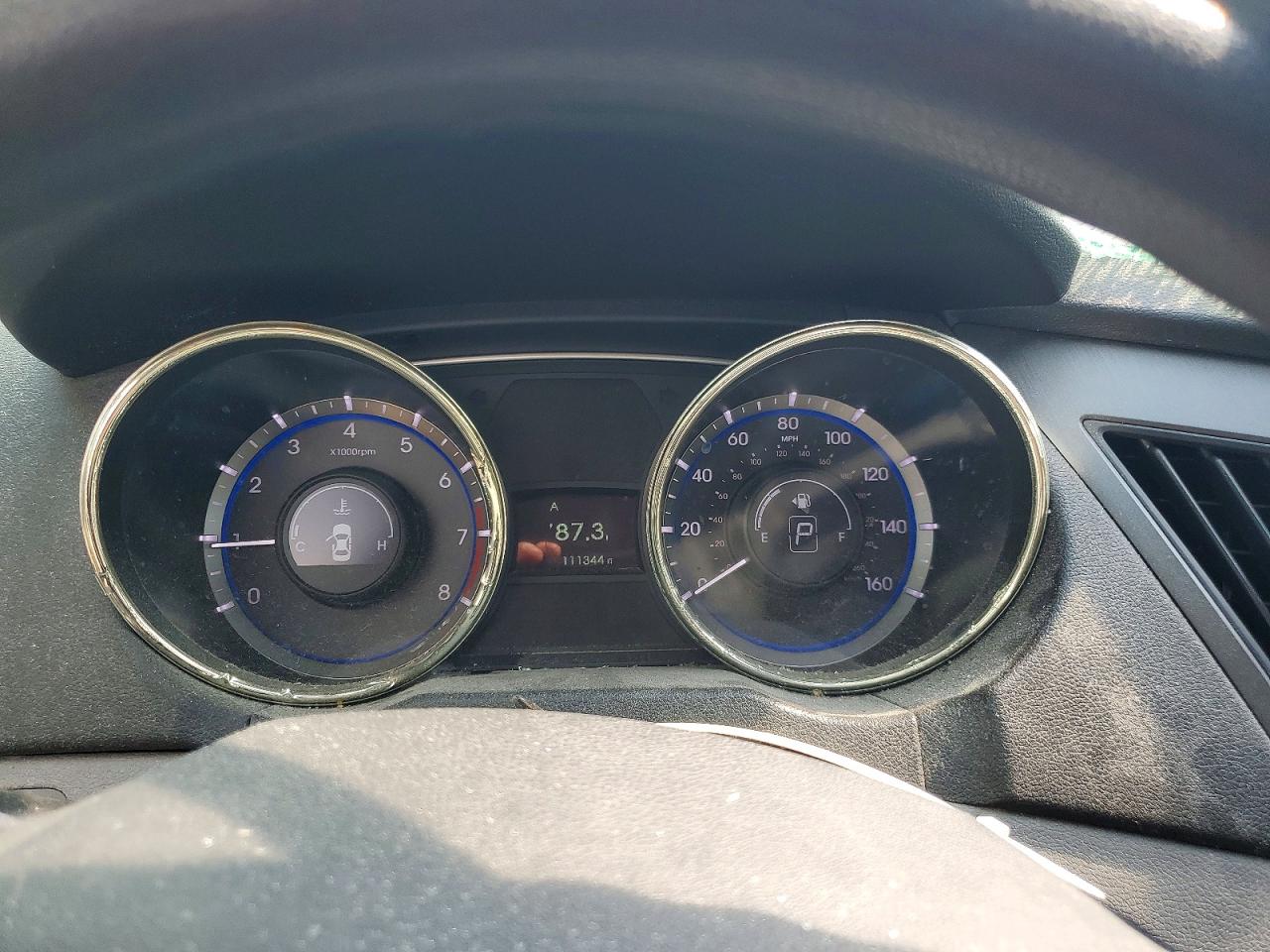 2011 Hyundai Sonata Gls Gray vin: 5NPEB4AC7BH258196