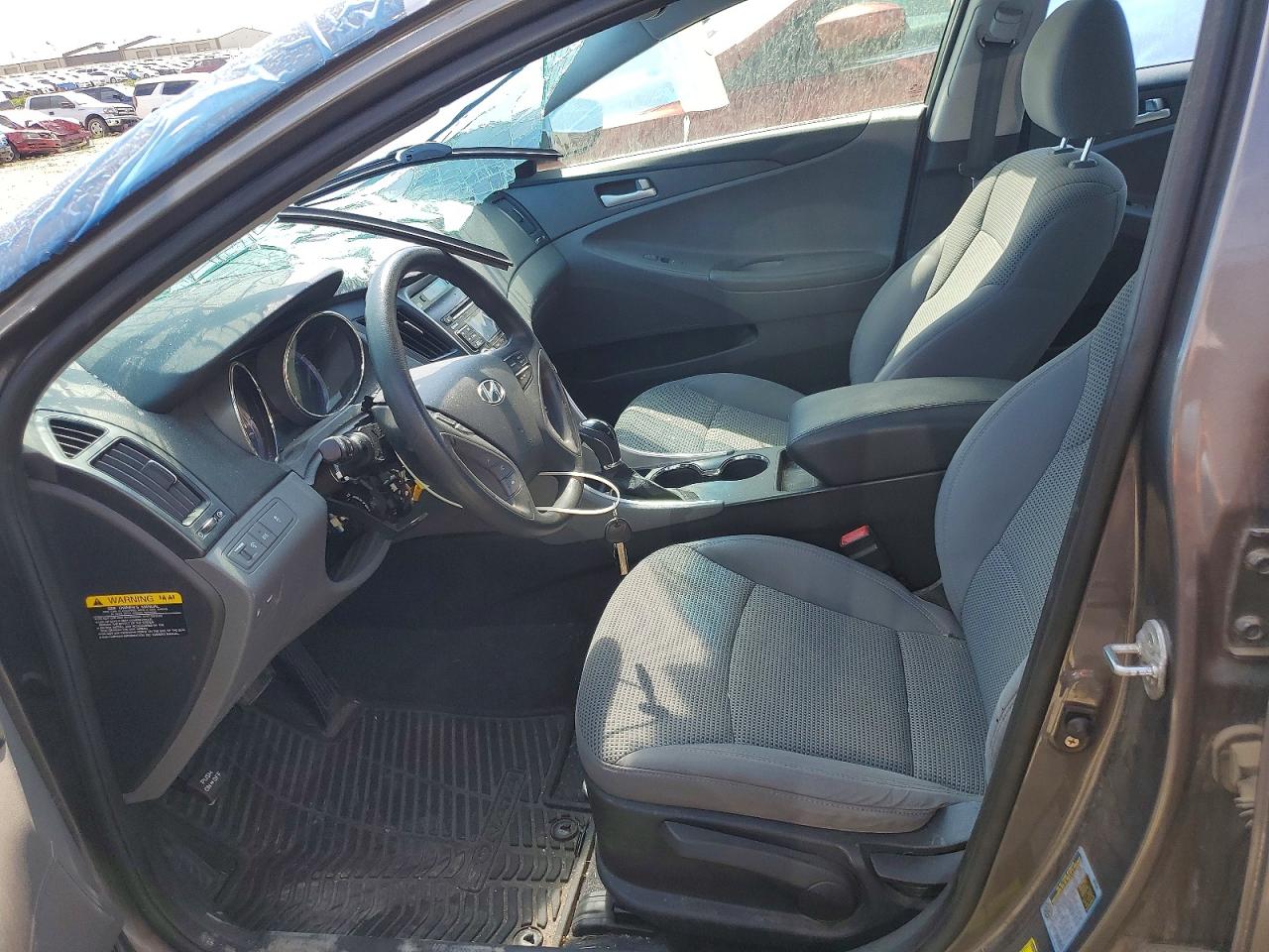2011 Hyundai Sonata Gls Gray vin: 5NPEB4AC7BH258196