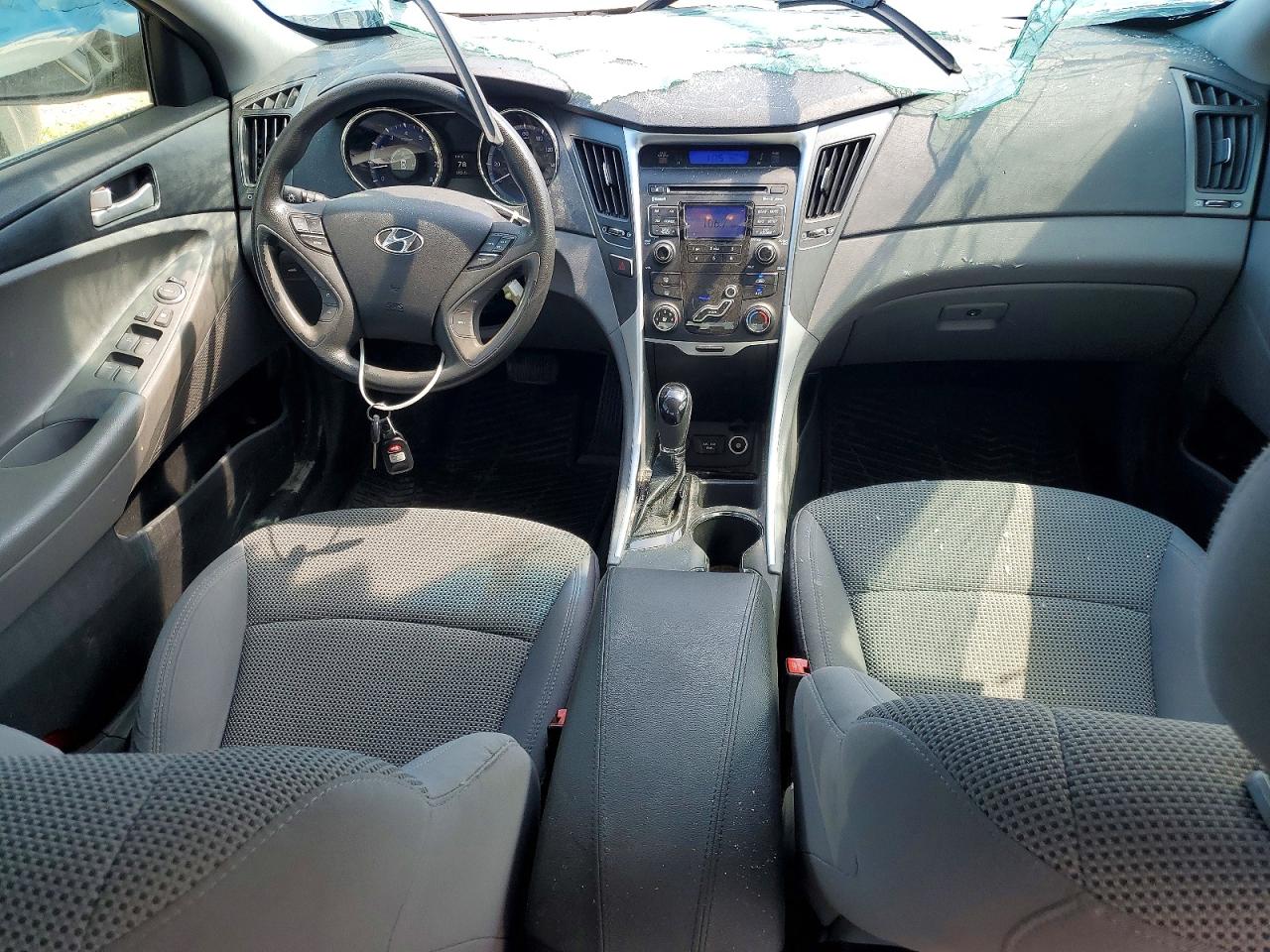 2011 Hyundai Sonata Gls Gray vin: 5NPEB4AC7BH258196