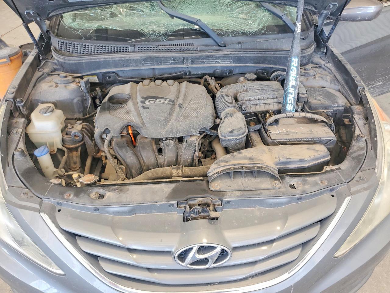 2011 Hyundai Sonata Gls Gray vin: 5NPEB4AC7BH258196
