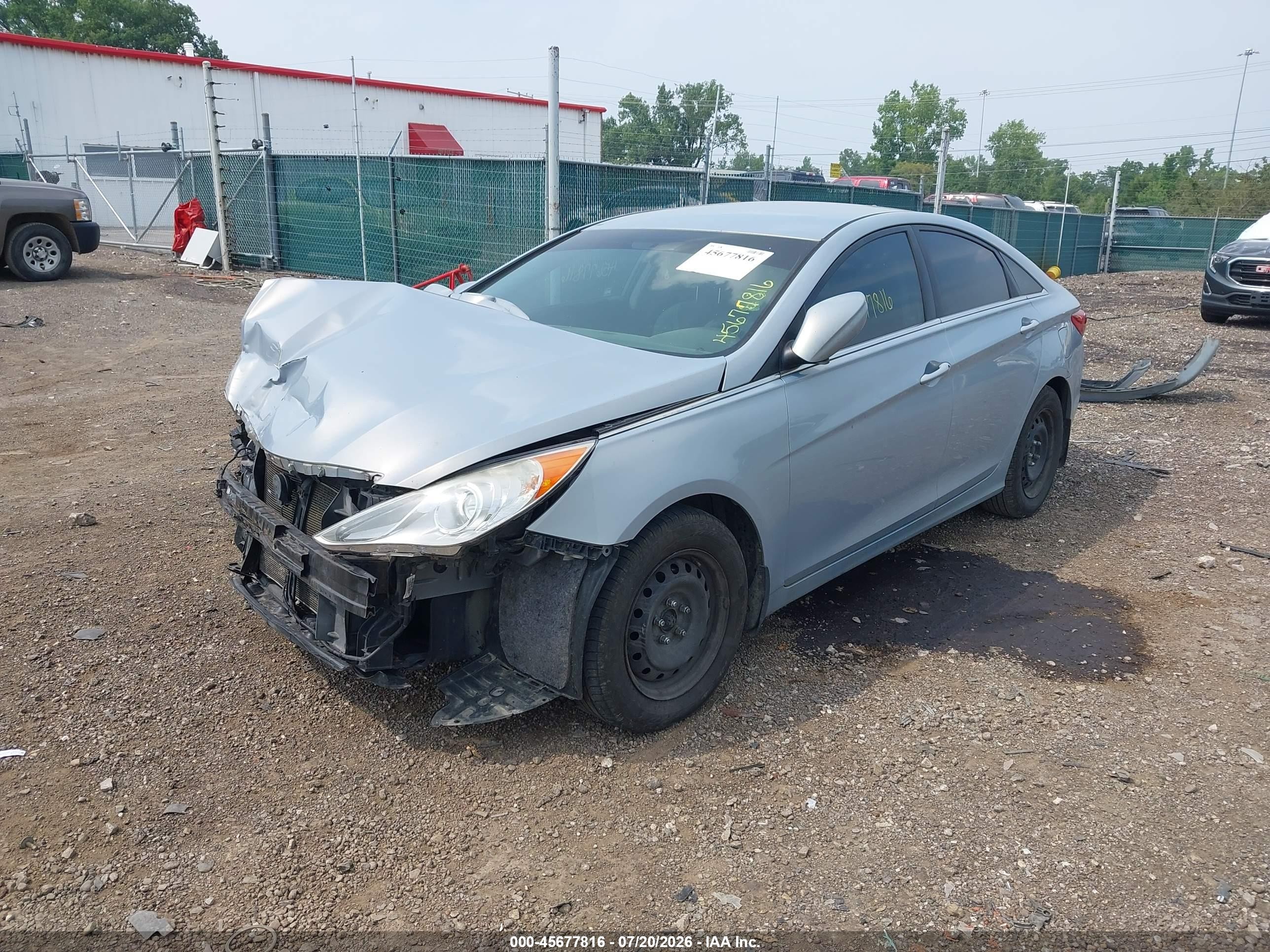 2011 Hyundai Sonata Gls Серебряный vin: 5NPEB4AC7BH273359