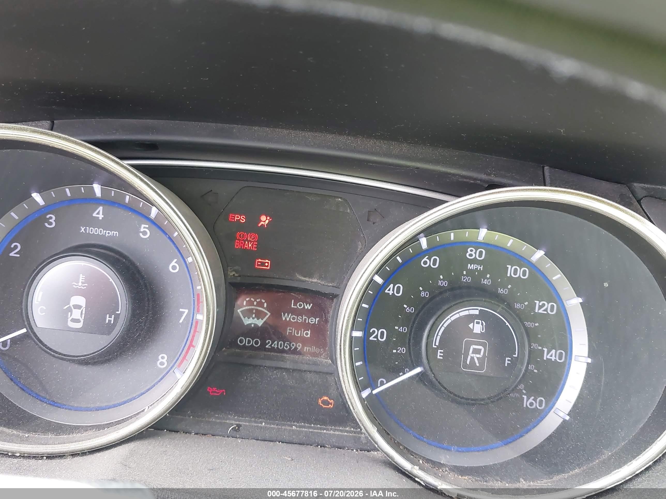 2011 Hyundai Sonata Gls Серебряный vin: 5NPEB4AC7BH273359