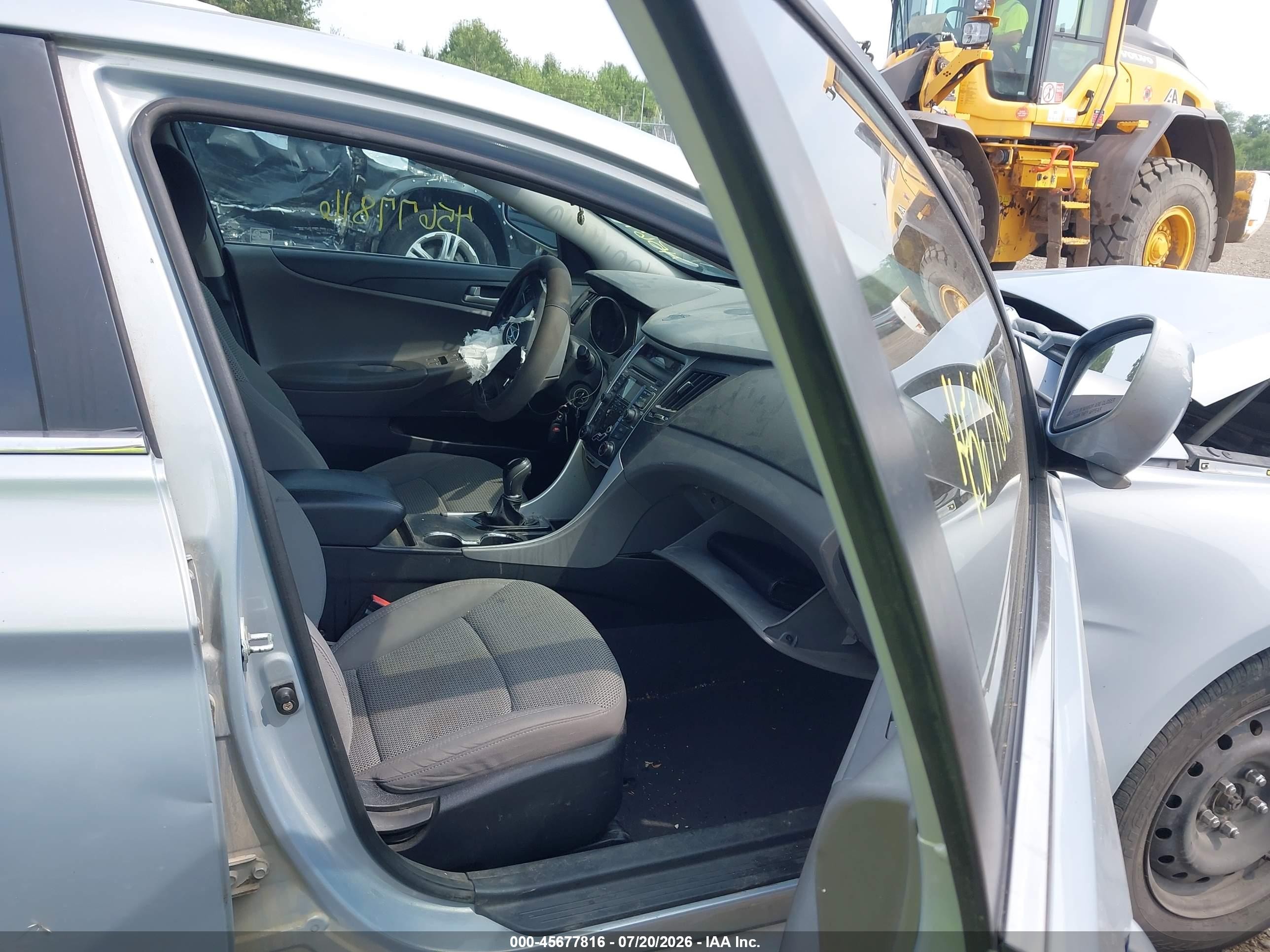 2011 Hyundai Sonata Gls Серебряный vin: 5NPEB4AC7BH273359