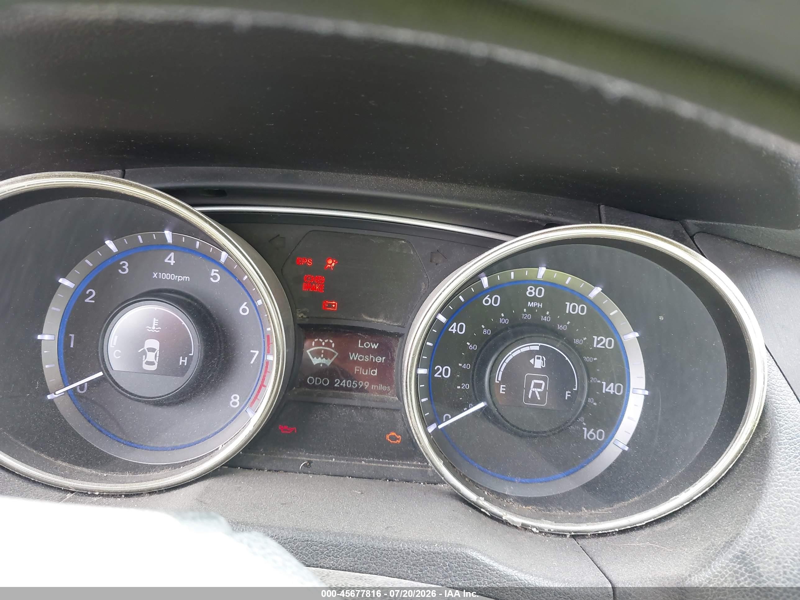 2011 Hyundai Sonata Gls Серебряный vin: 5NPEB4AC7BH273359