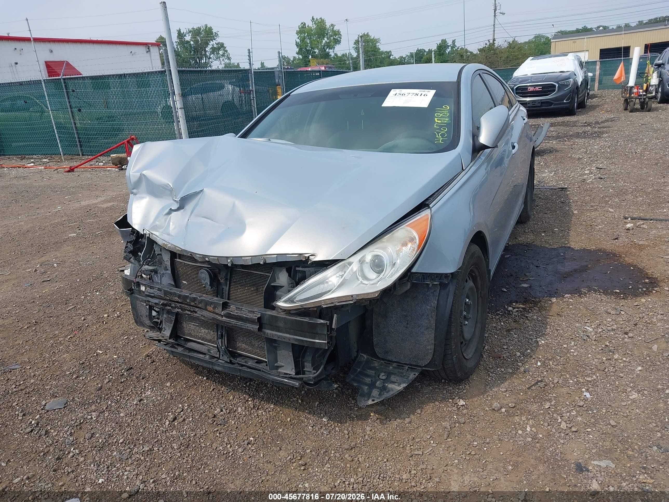 2011 Hyundai Sonata Gls Серебряный vin: 5NPEB4AC7BH273359