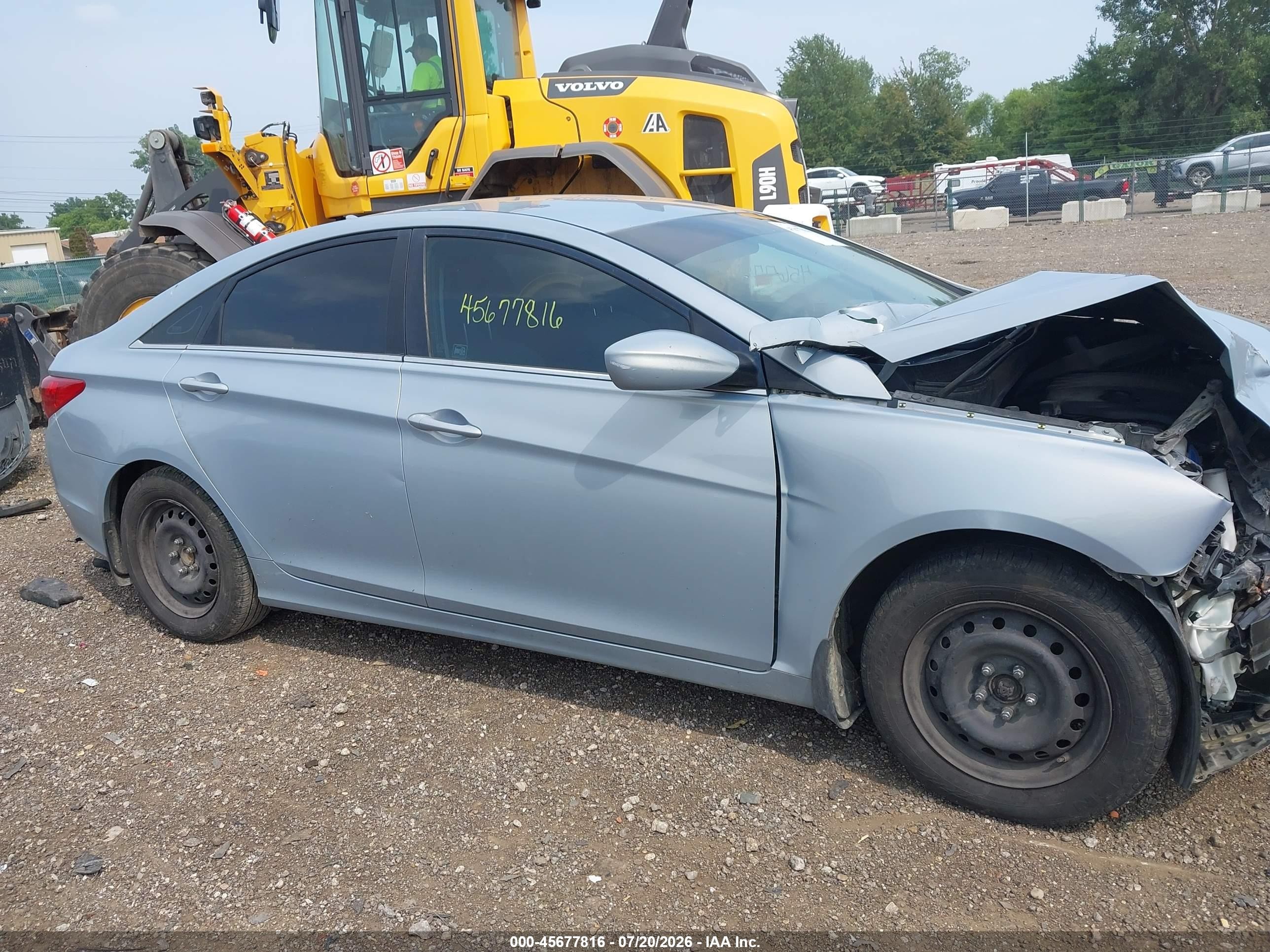 2011 Hyundai Sonata Gls Серебряный vin: 5NPEB4AC7BH273359