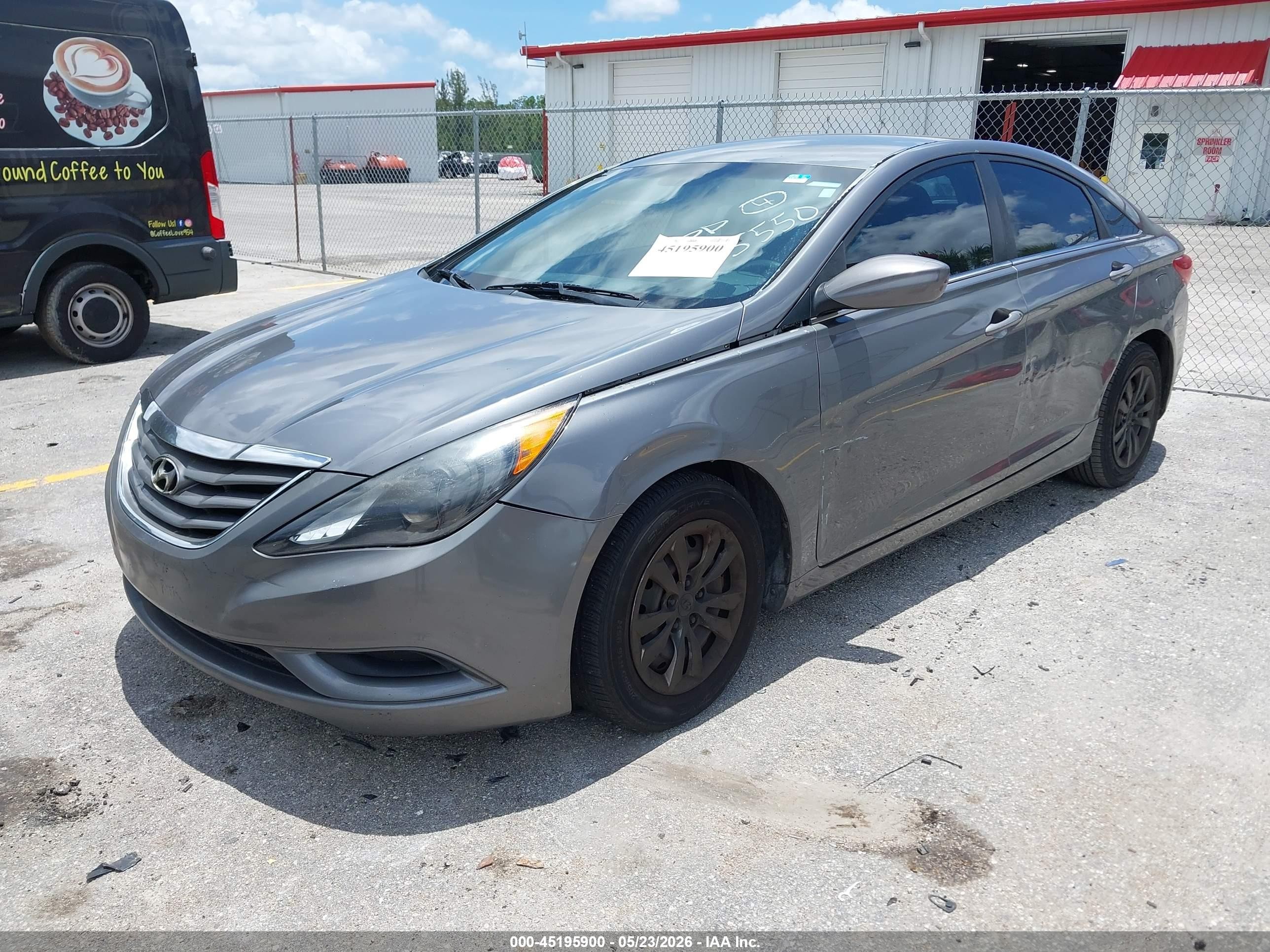 2011 Hyundai Sonata Gls Gray vin: 5NPEB4AC7BH275550