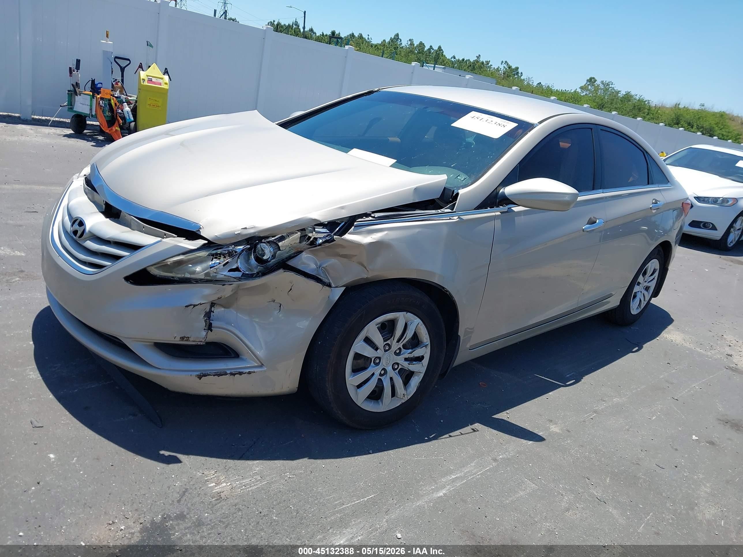 2011 Hyundai Sonata Gls Gold vin: 5NPEB4AC7BH278304