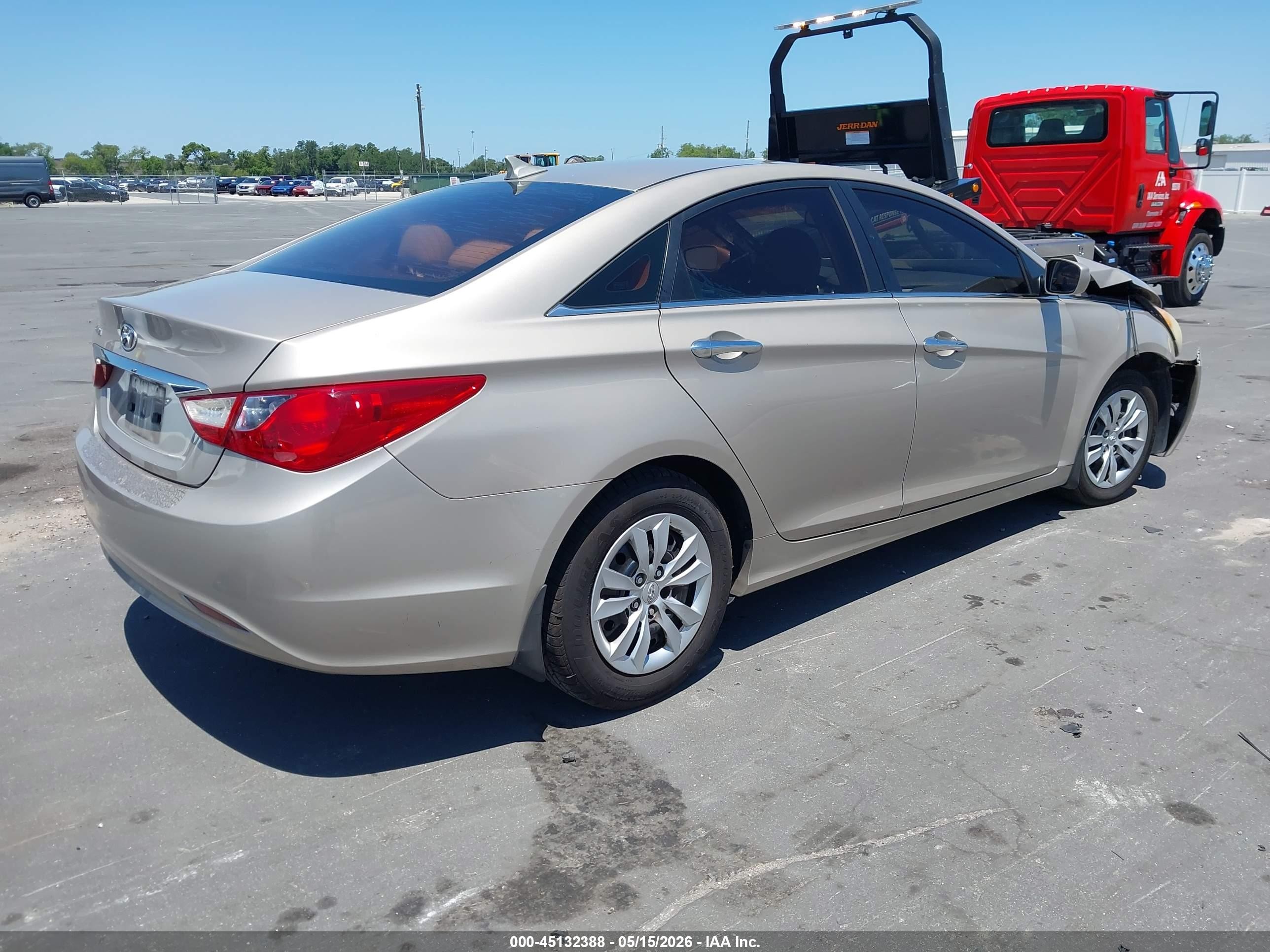 2011 Hyundai Sonata Gls Gold vin: 5NPEB4AC7BH278304