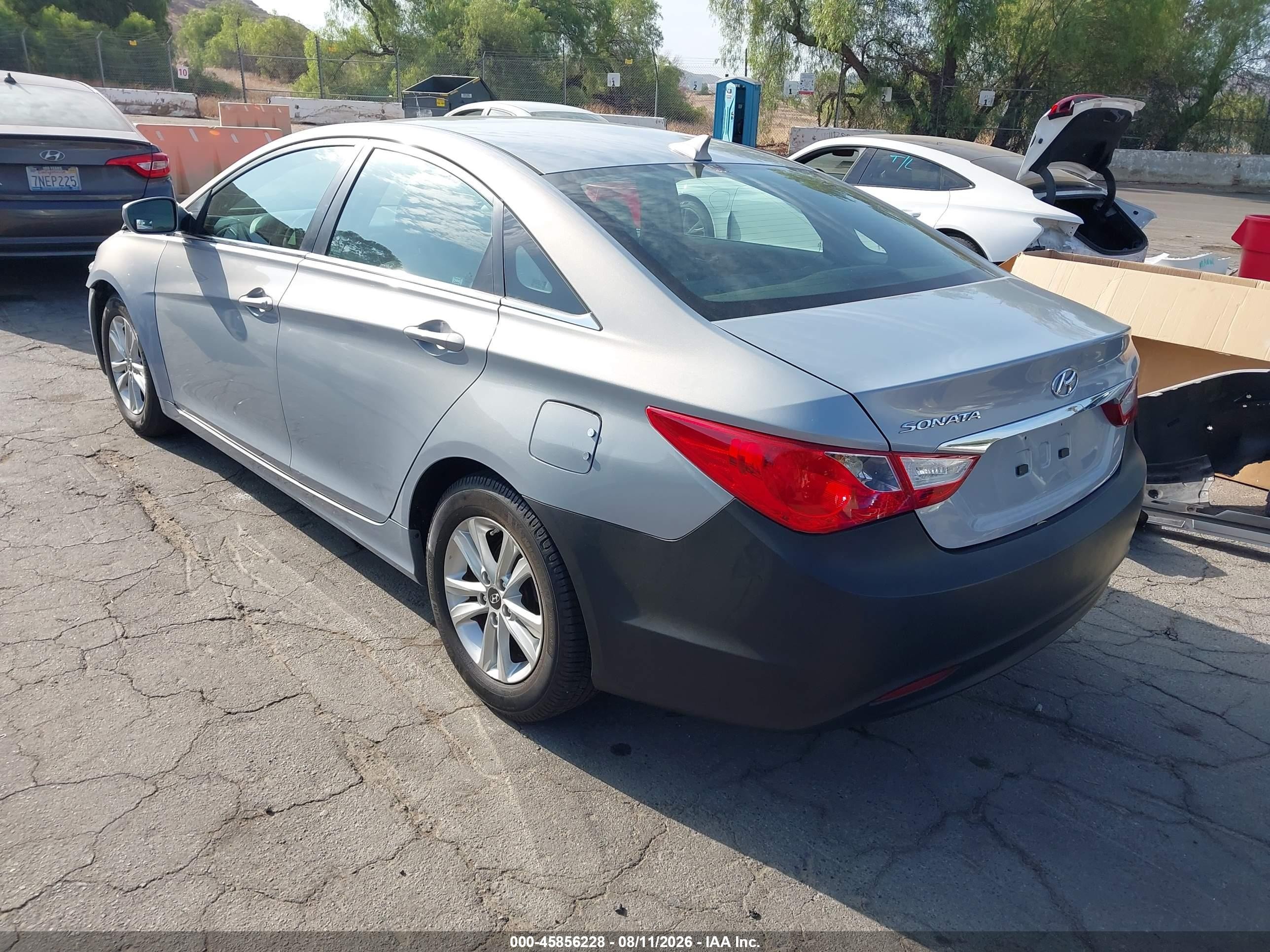 2011 Hyundai Sonata Gls Blue vin: 5NPEB4AC7BH287939