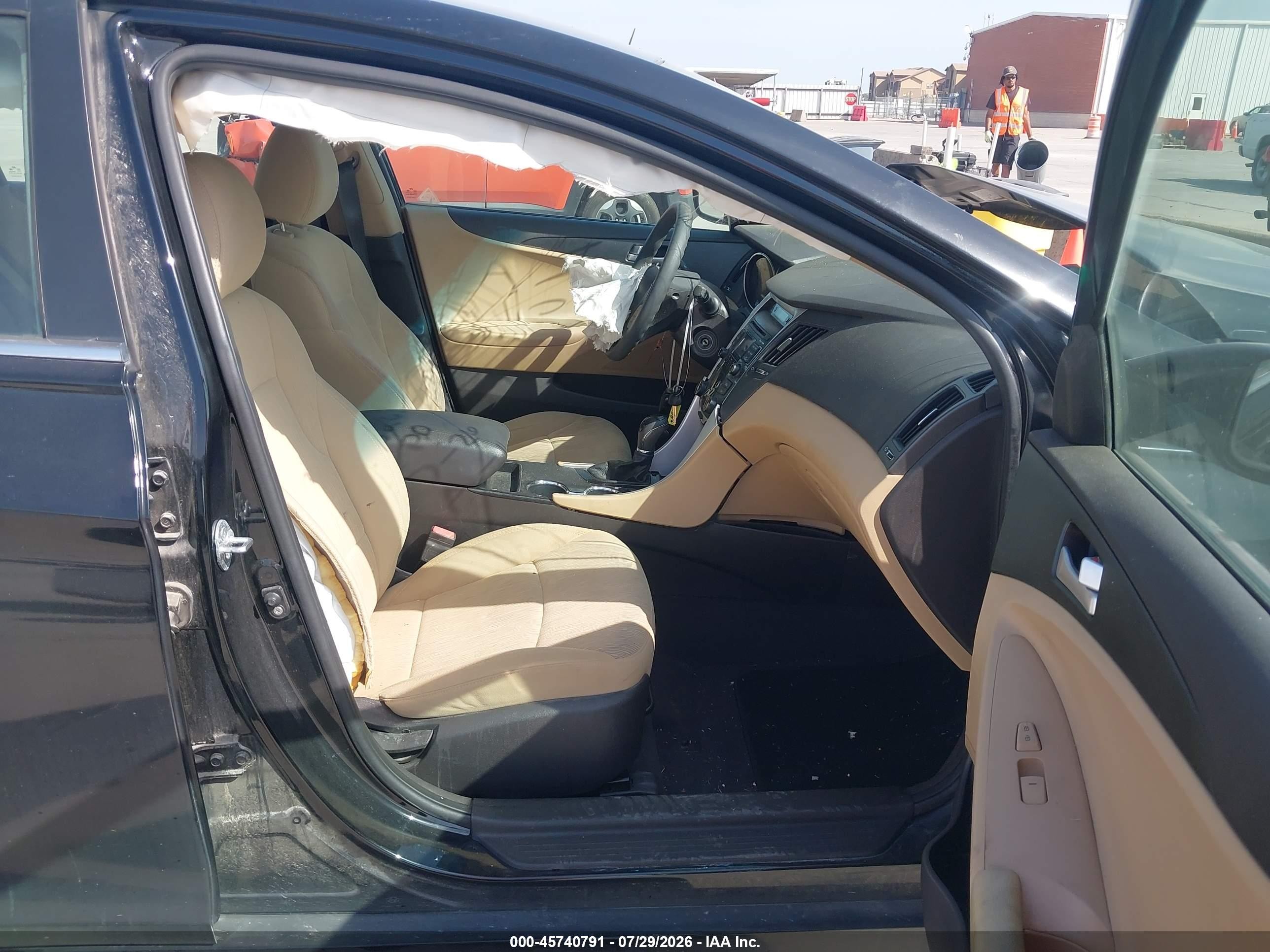2011 Hyundai Sonata Gls Black vin: 5NPEB4AC7BH298326